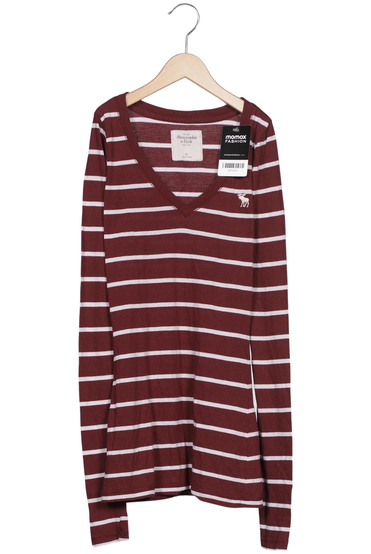 

Abercrombie & Fitch Damen Langarmshirt, mehrfarbig, Gr. 34