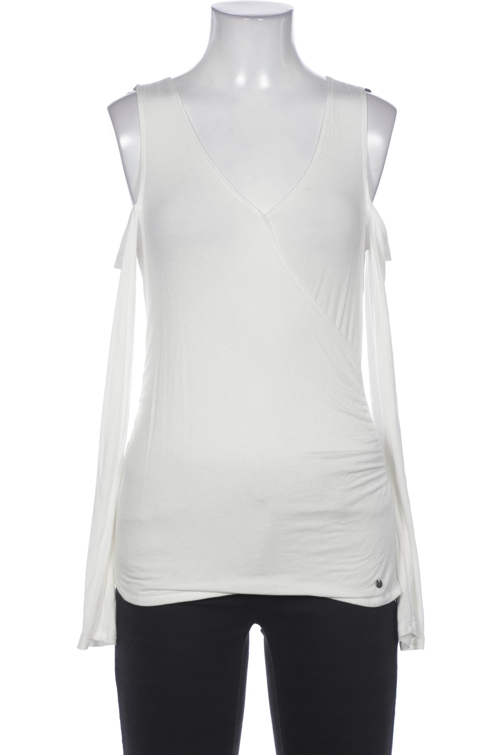

Abercrombie & Fitch Damen Langarmshirt, weiß, Gr. 36