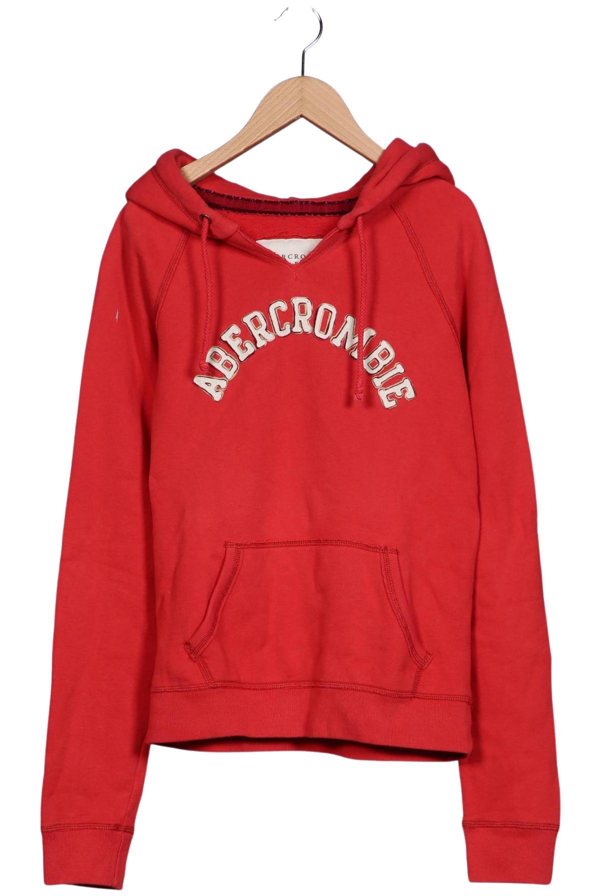 

Abercrombie & Fitch Damen Kapuzenpullover, rot, Gr. 44
