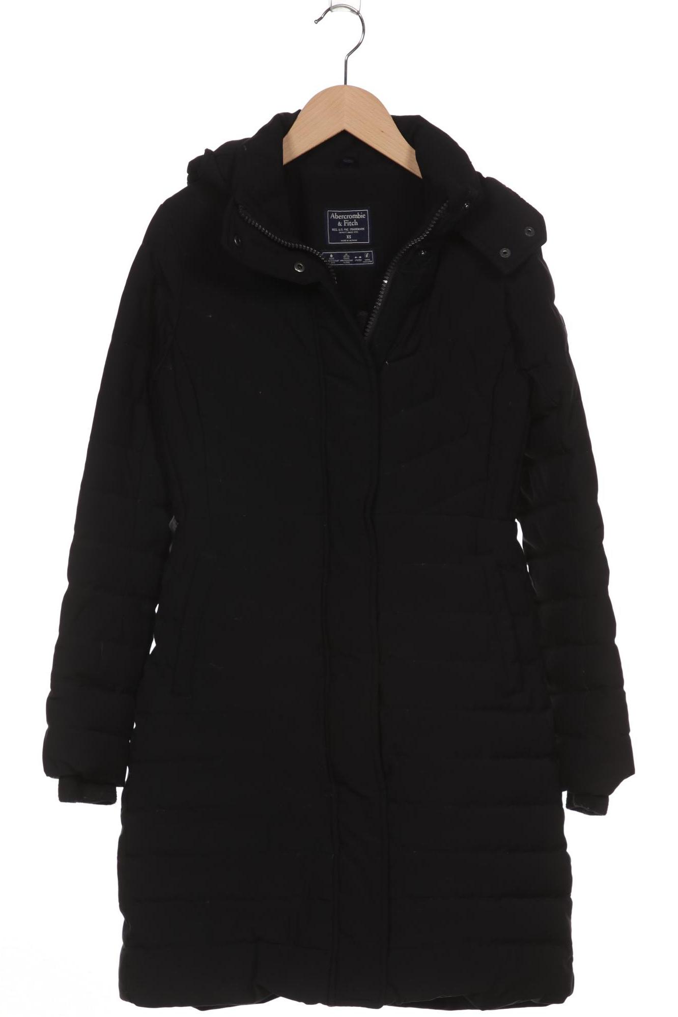 

Abercrombie & Fitch Damen Mantel, schwarz, Gr. 34
