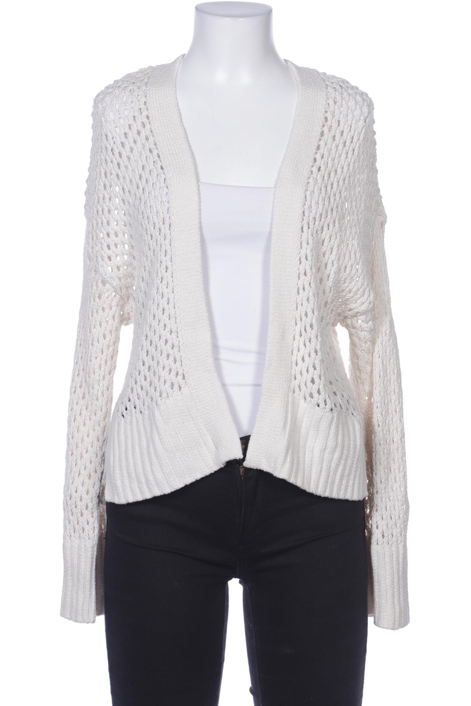 

Abercrombie & Fitch Damen Strickjacke, weiß, Gr. 34