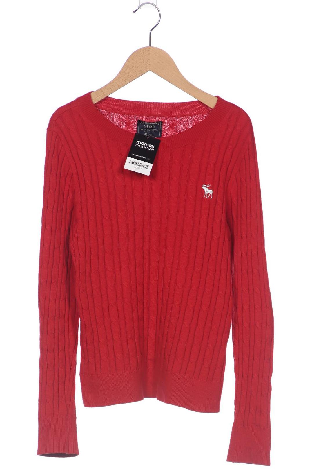 

Abercrombie & Fitch Damen Pullover, rot, Gr. 36