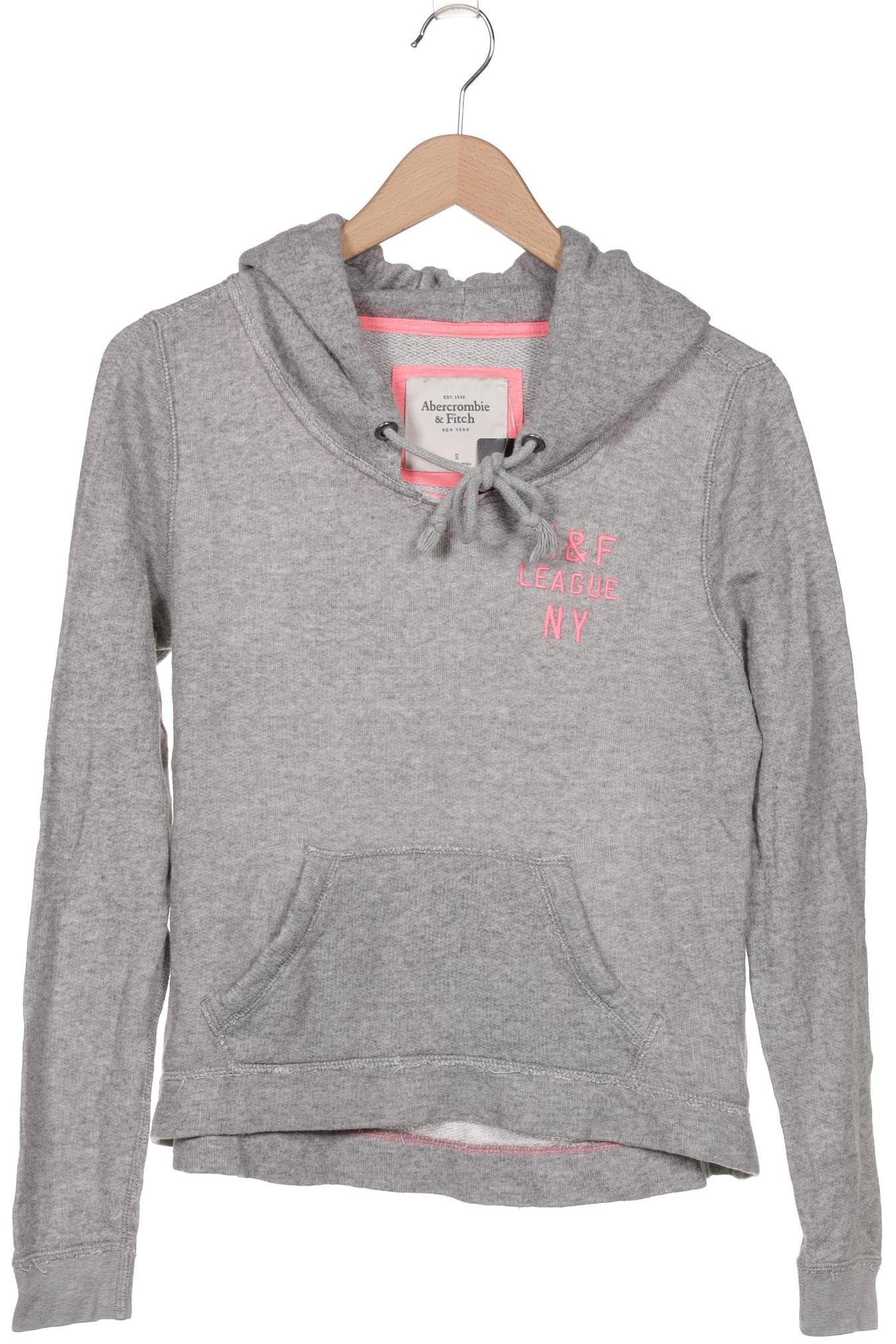 

Abercrombie & Fitch Damen Kapuzenpullover, grau, Gr. 36