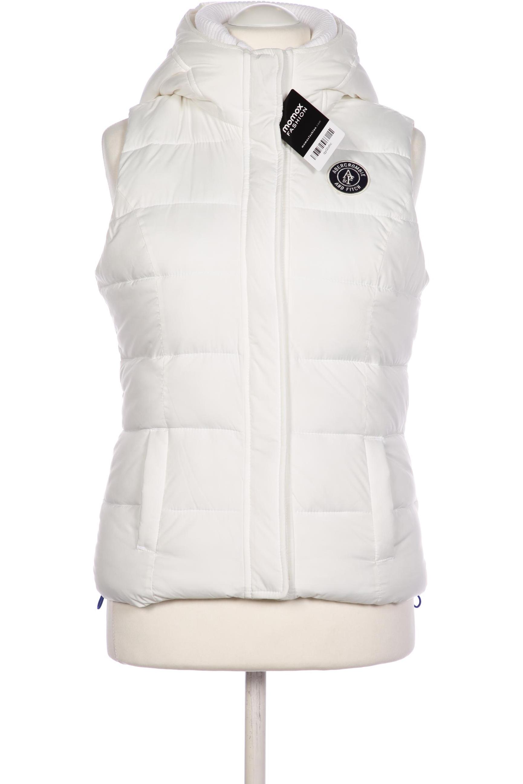 

Abercrombie & Fitch Damen Weste, weiß, Gr. 42
