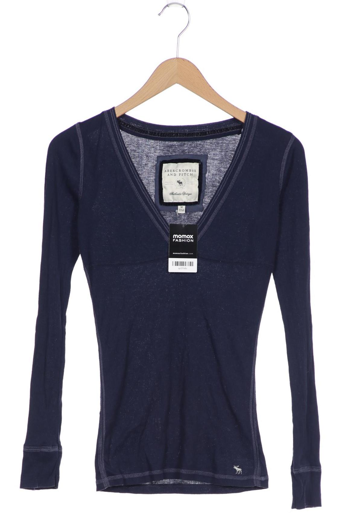 

Abercrombie & Fitch Damen Langarmshirt, marineblau