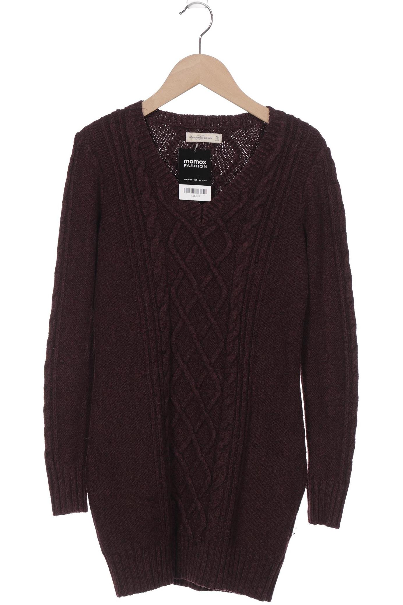 

Abercrombie & Fitch Damen Pullover, bordeaux, Gr. 34