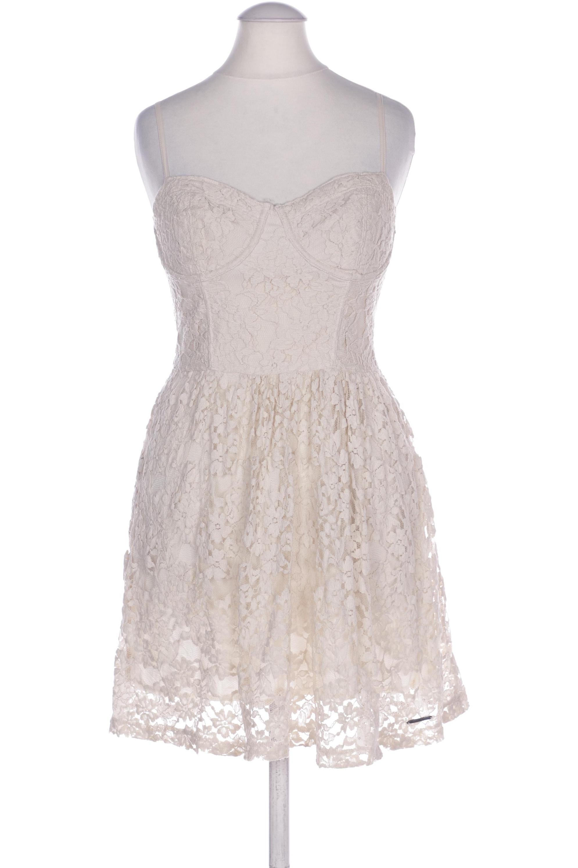 

Abercrombie & Fitch Damen Kleid, cremeweiß, Gr. 36