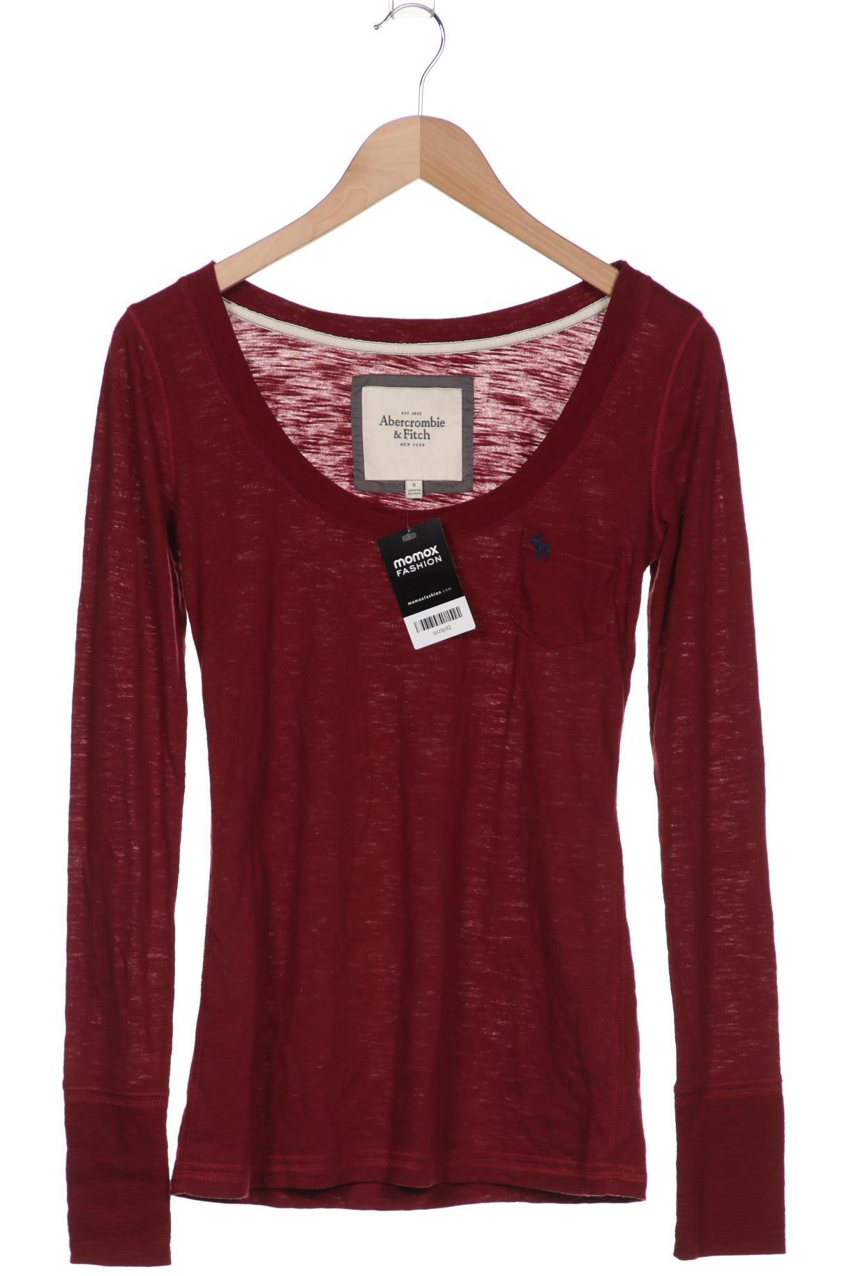 

Abercrombie & Fitch Damen Langarmshirt, bordeaux