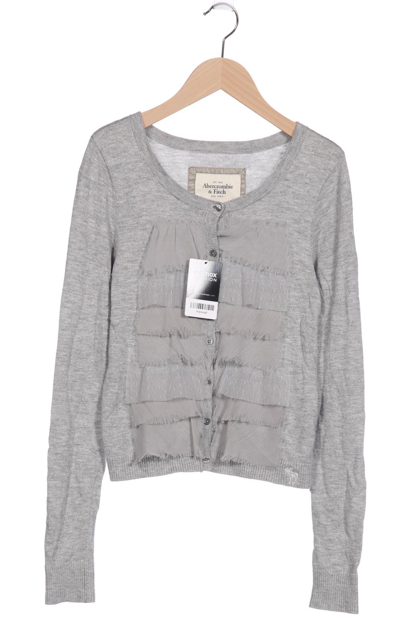 

Abercrombie & Fitch Damen Strickjacke, grau, Gr. 38