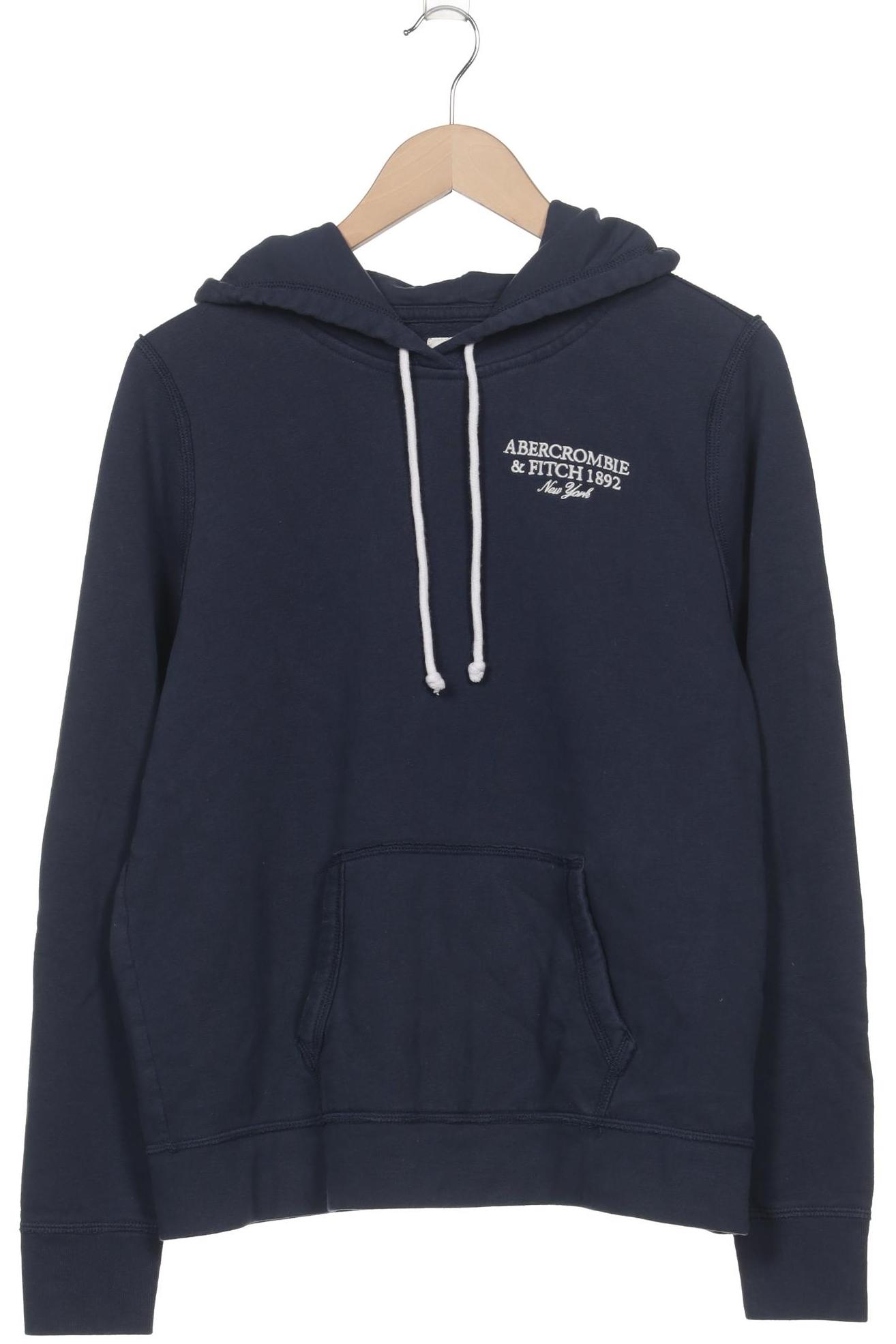 

Abercrombie & Fitch Damen Kapuzenpullover, marineblau, Gr. 44