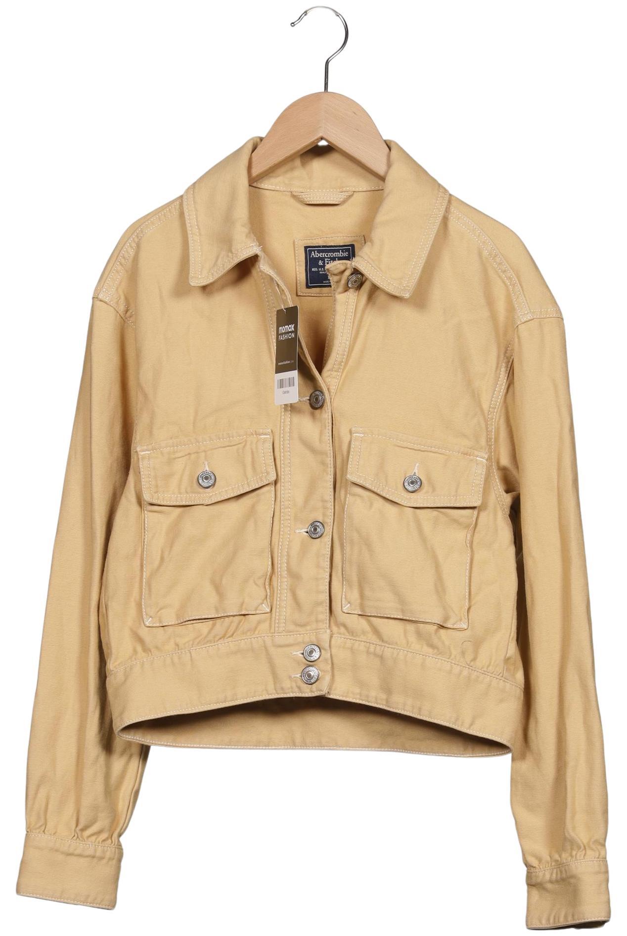 

Abercrombie & Fitch Damen Jacke, beige, Gr. 34