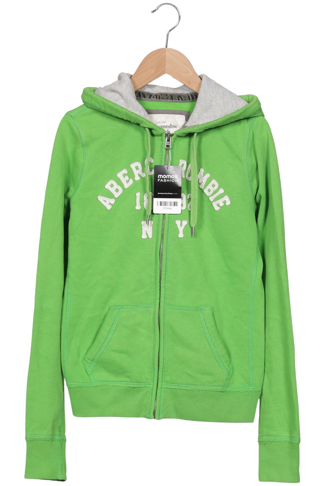 

Abercrombie & Fitch Damen Kapuzenpullover, grün, Gr. 38