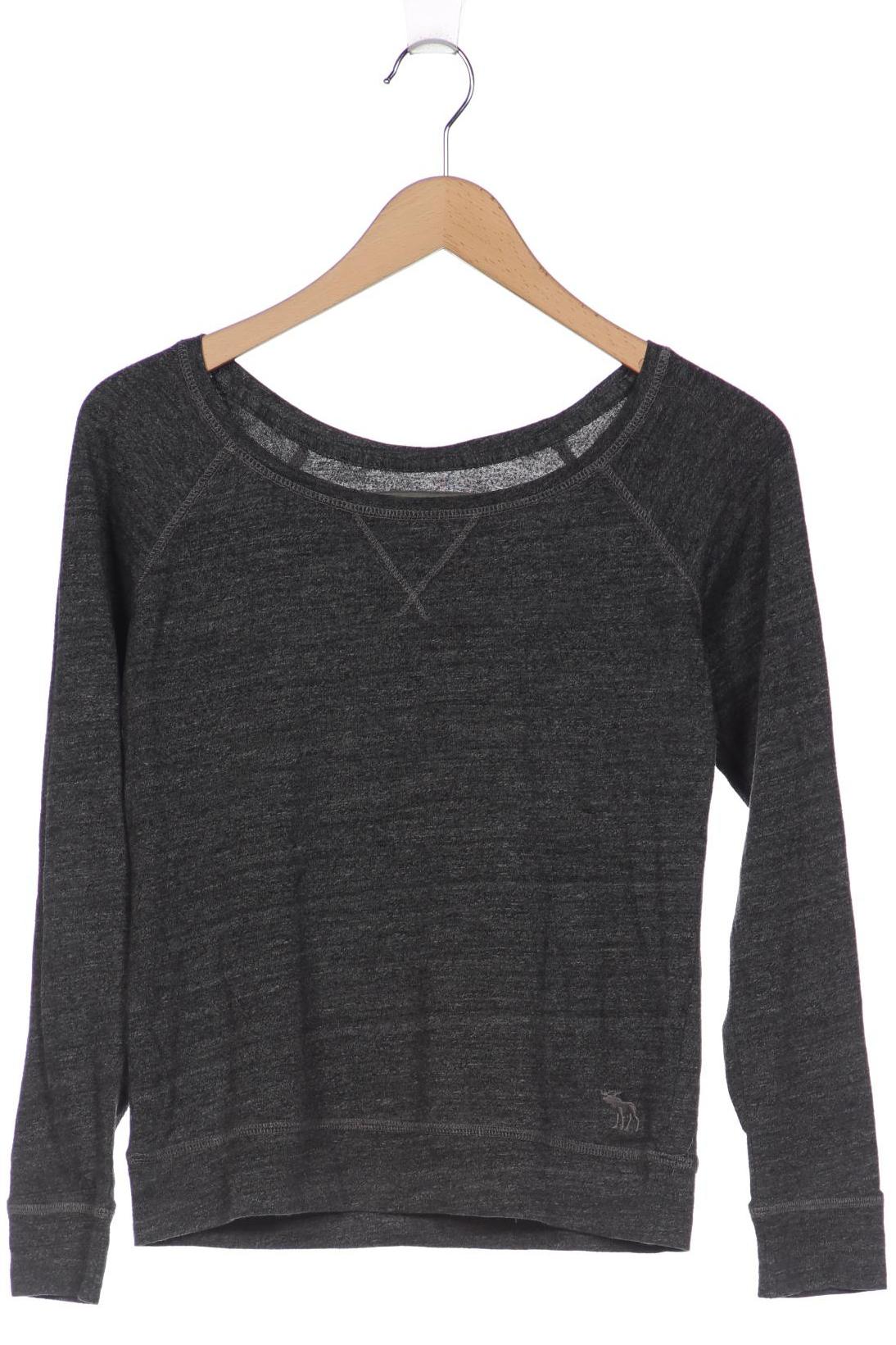 

Abercrombie & Fitch Damen Langarmshirt, grau