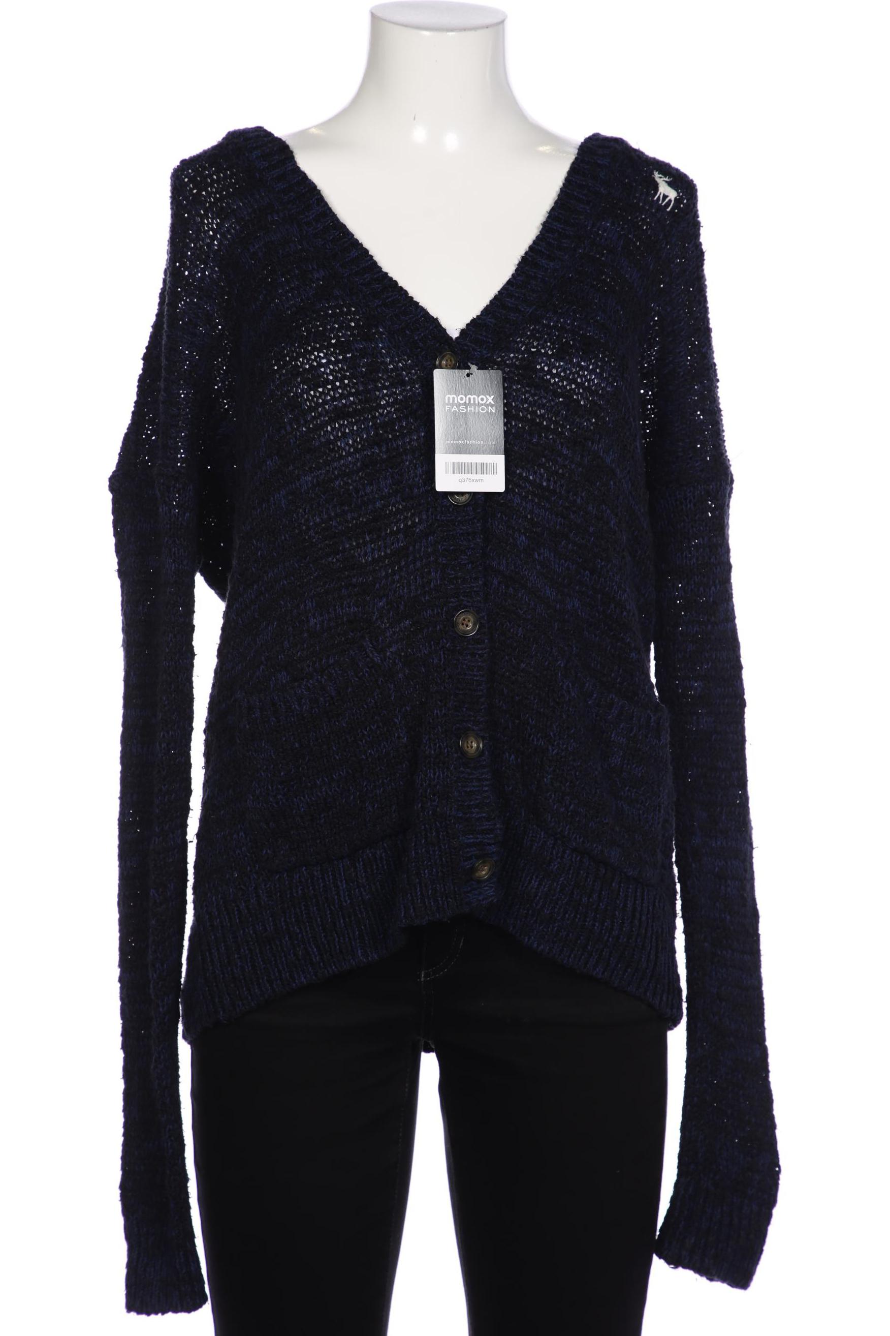 

Abercrombie & Fitch Damen Strickjacke, marineblau