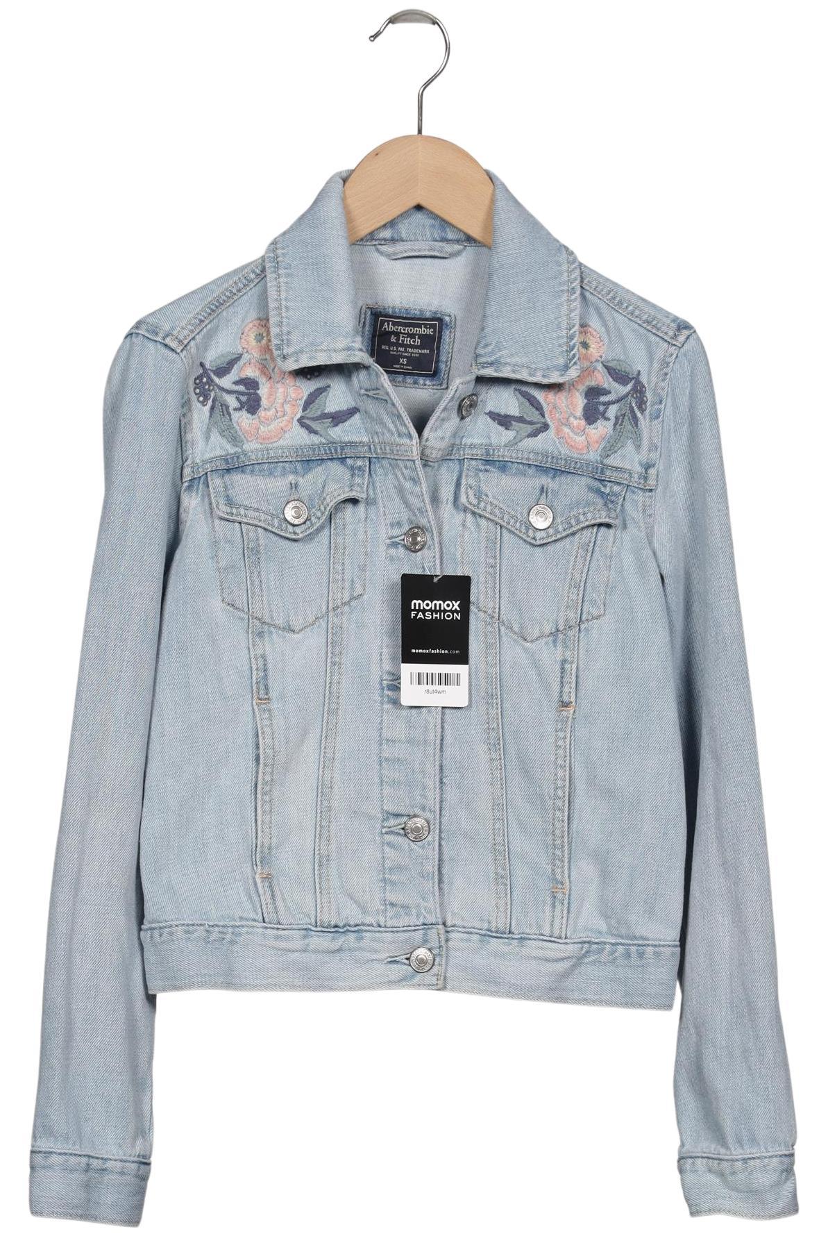 

Abercrombie & Fitch Damen Jacke, blau, Gr. 34