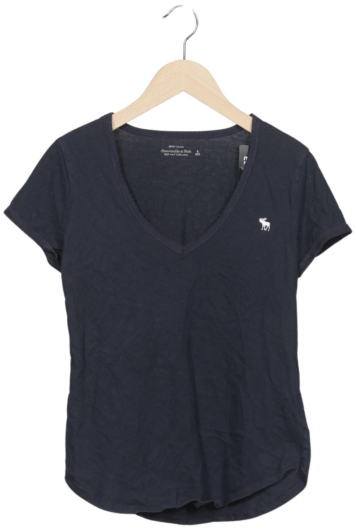 

Abercrombie & Fitch Damen T-Shirt, marineblau, Gr. 36