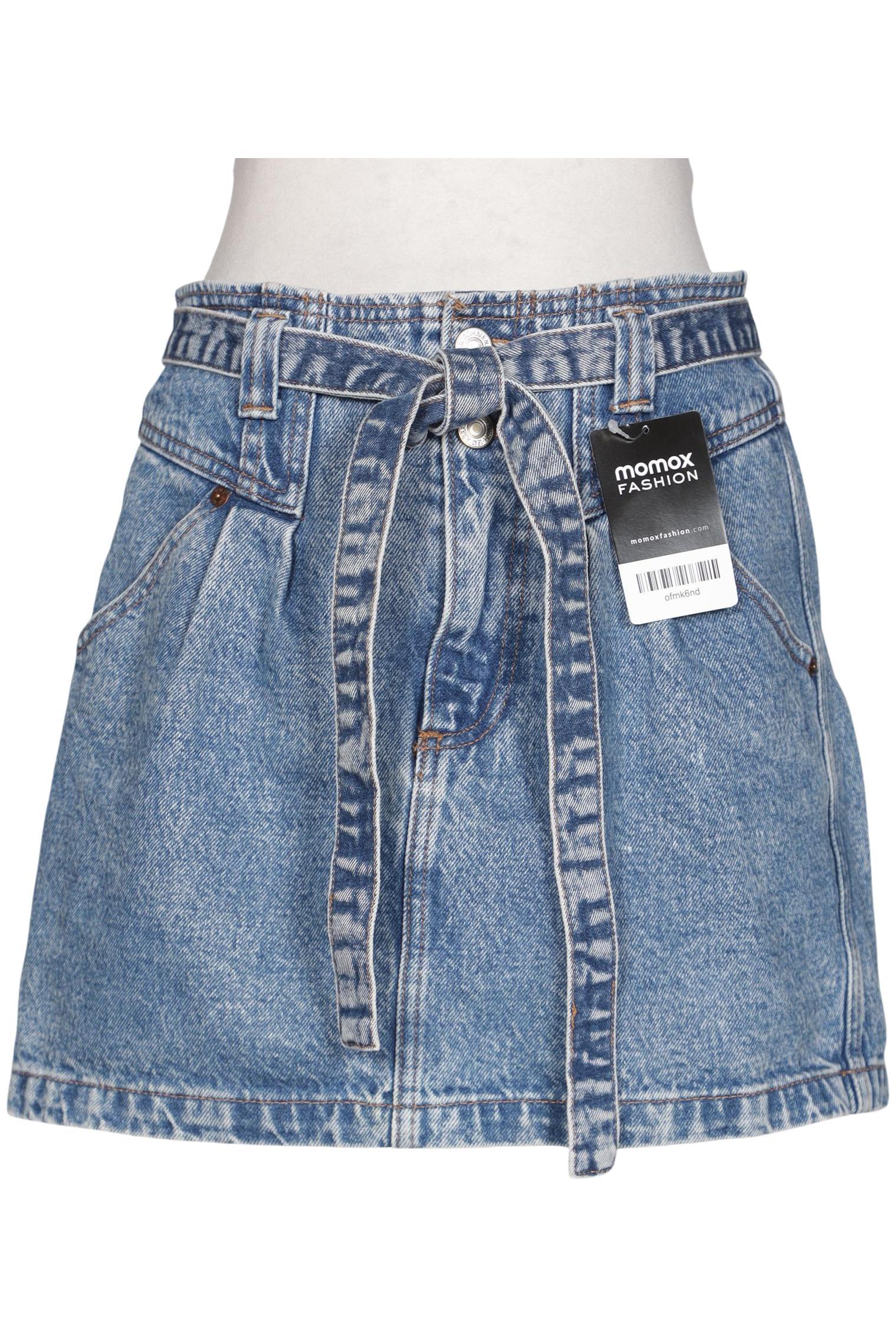 

Abercrombie & Fitch Damen Rock, blau, Gr. 27