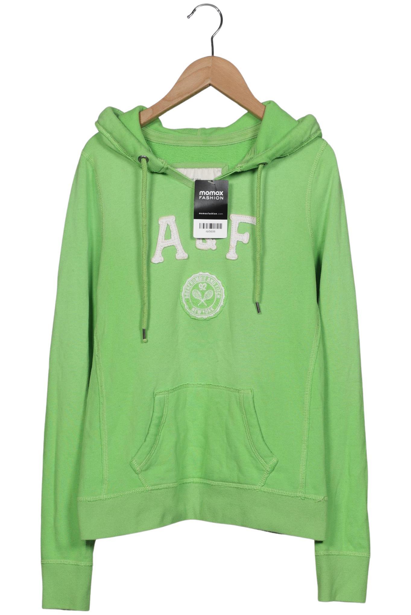 

Abercrombie & Fitch Damen Kapuzenpullover, grün, Gr. 38