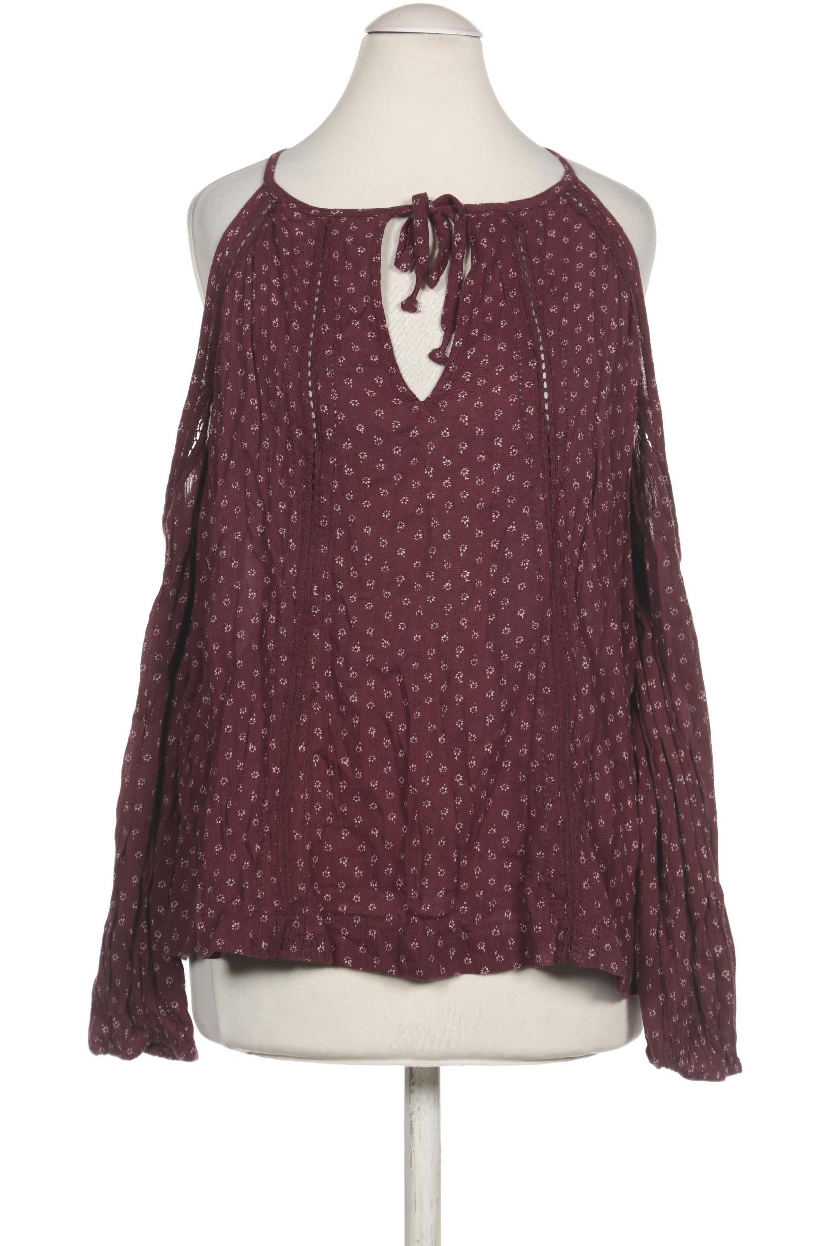 

Abercrombie & Fitch Damen Bluse, bordeaux, Gr. 36