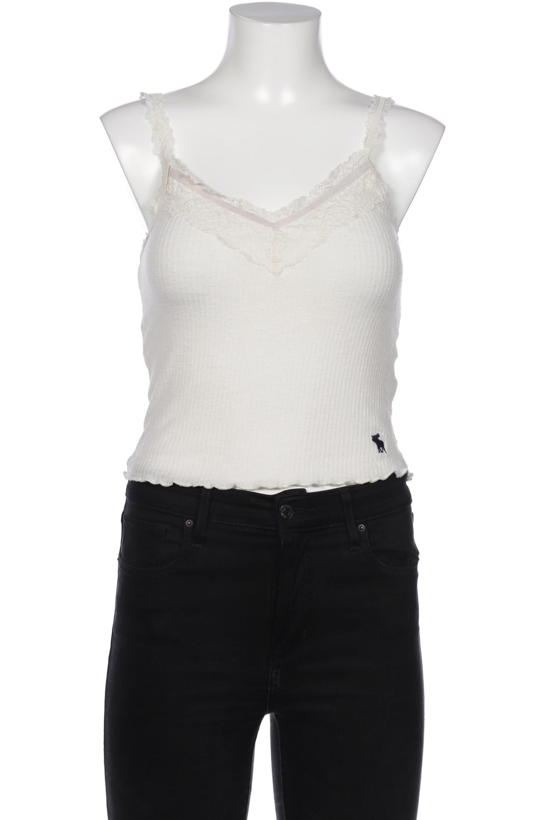 

Abercrombie & Fitch Damen Top, cremeweiß, Gr. 38