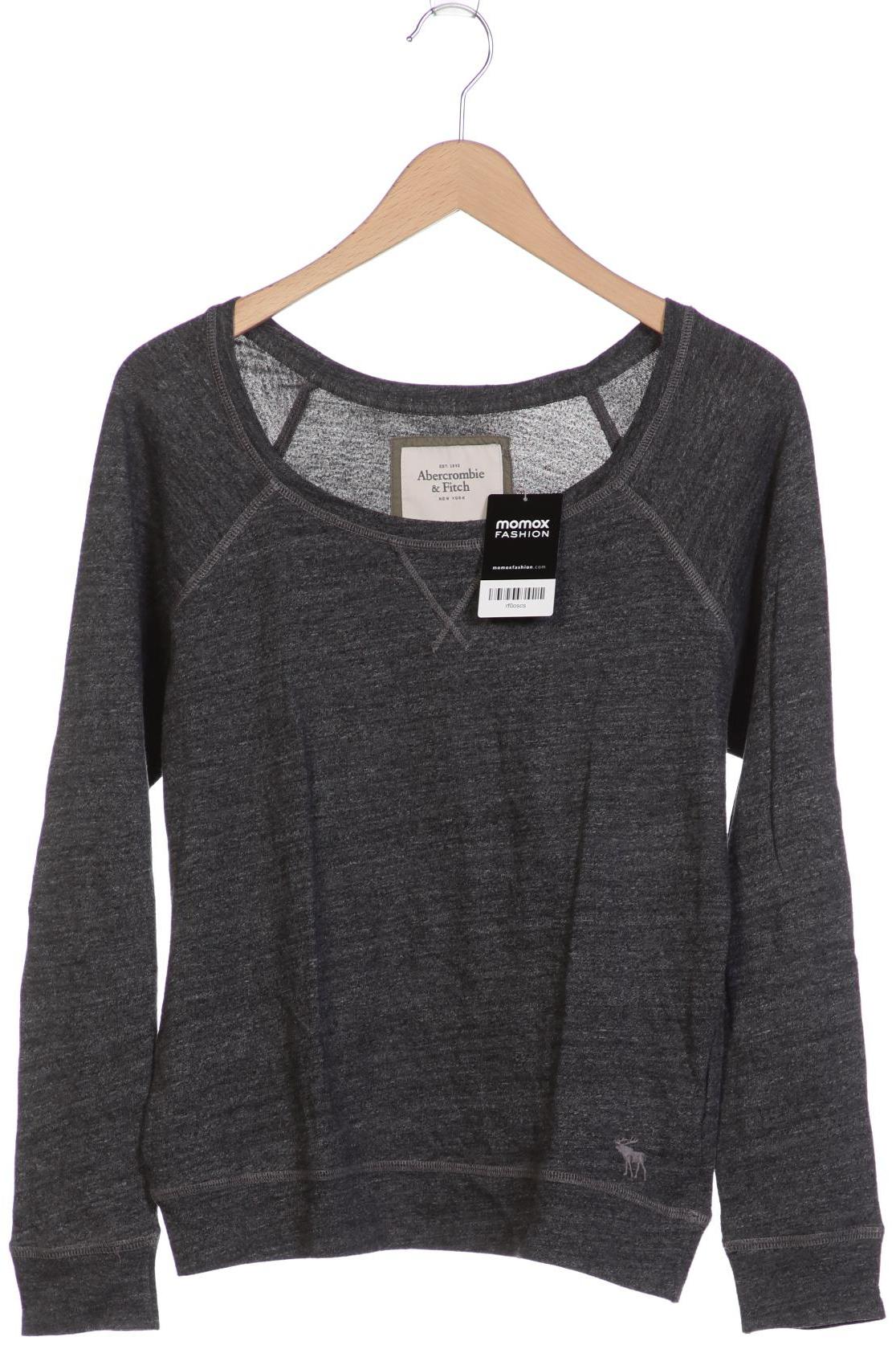 

Abercrombie & Fitch Damen Langarmshirt, grau