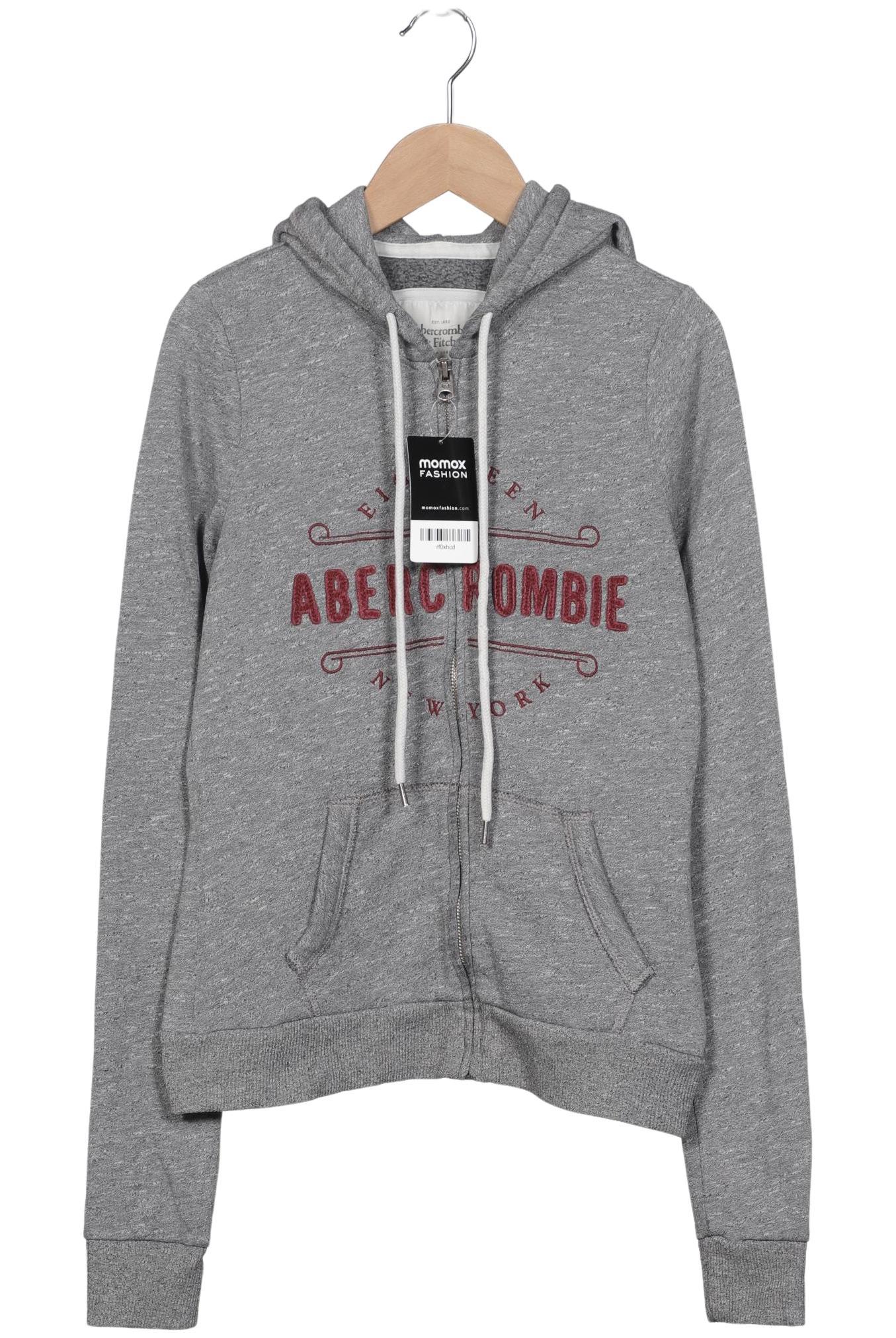 

Abercrombie & Fitch Damen Kapuzenpullover, grau, Gr. 36