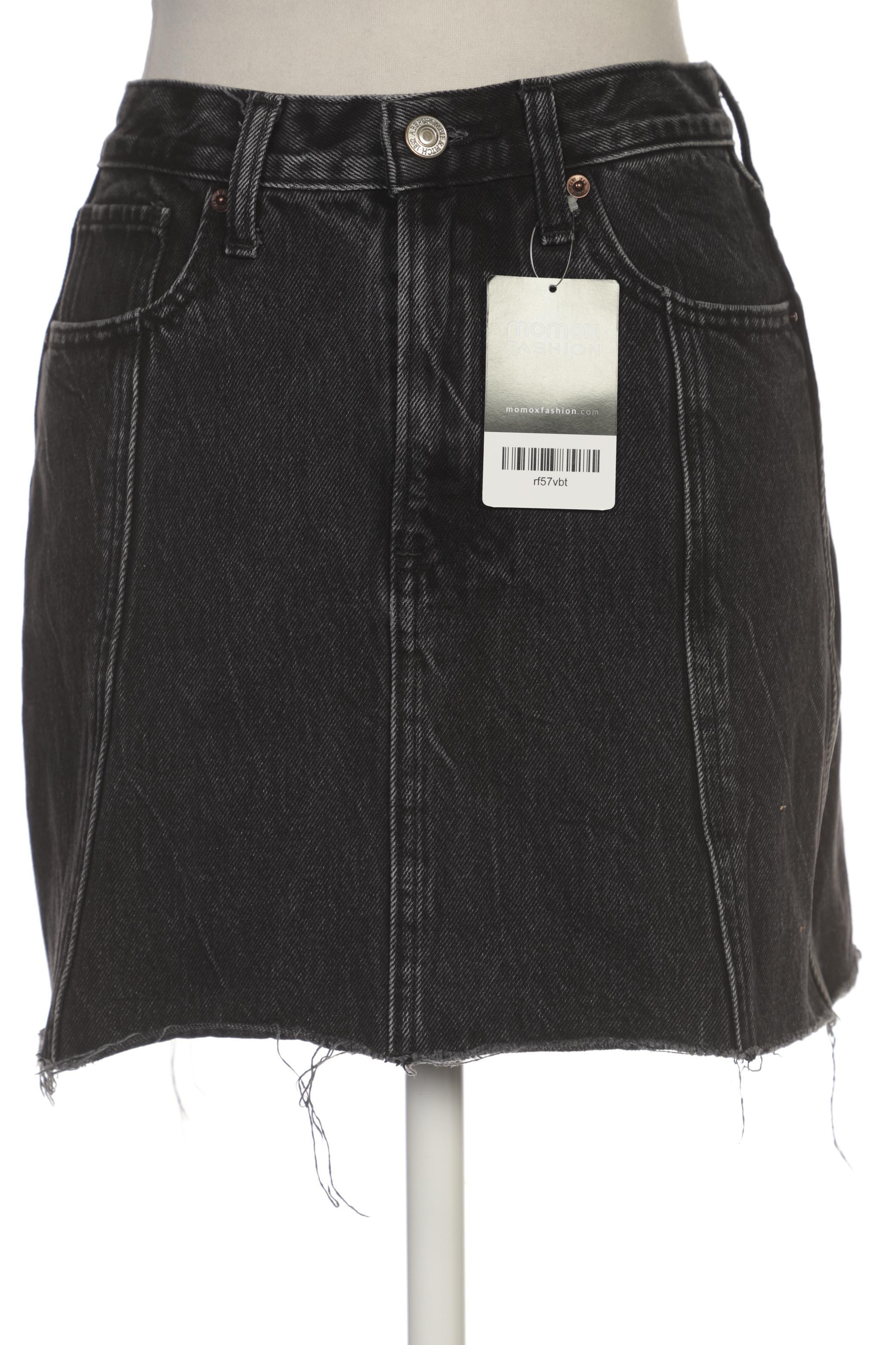 

Abercrombie & Fitch Damen Rock, schwarz, Gr. 24