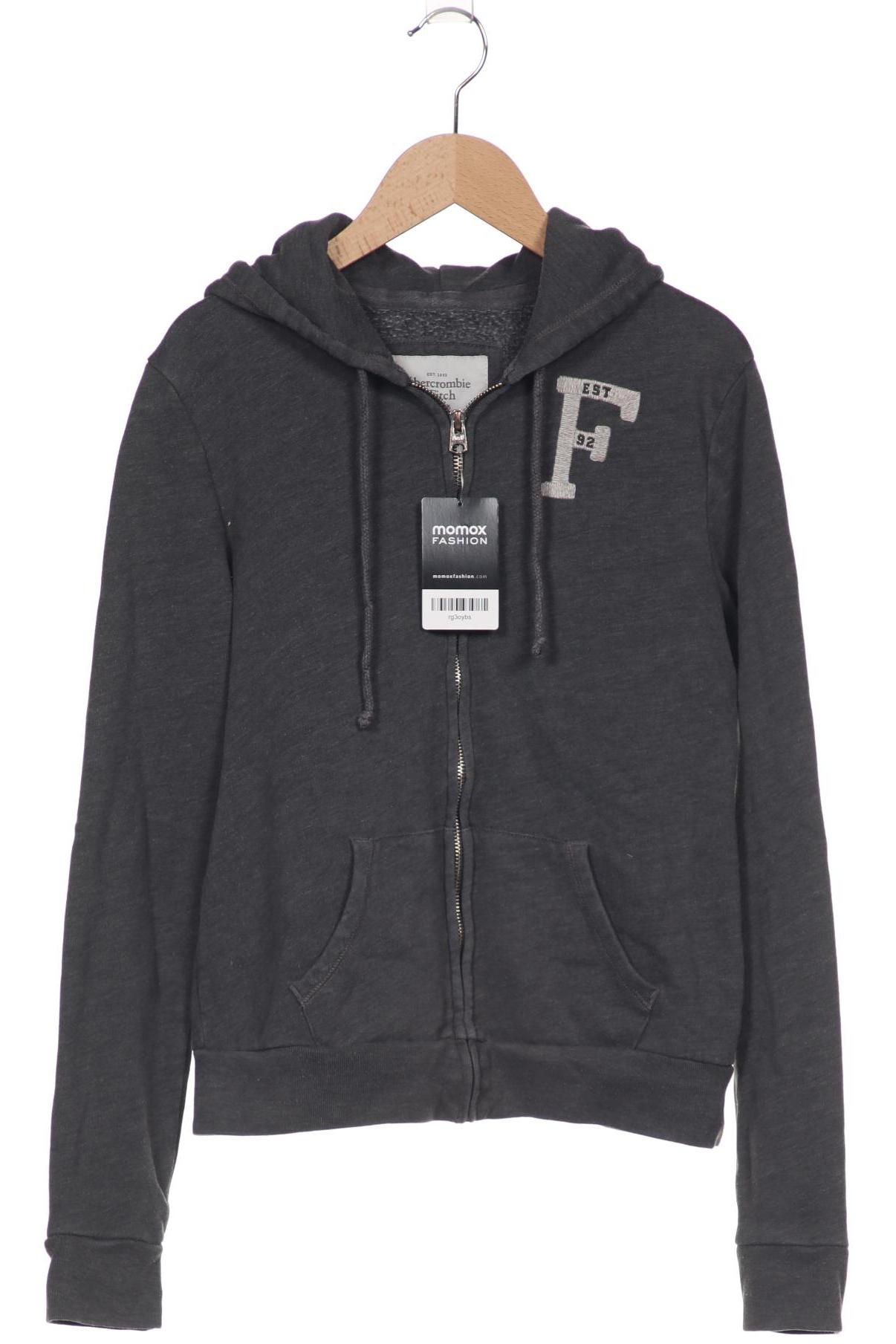 

Abercrombie & Fitch Damen Kapuzenpullover, grau