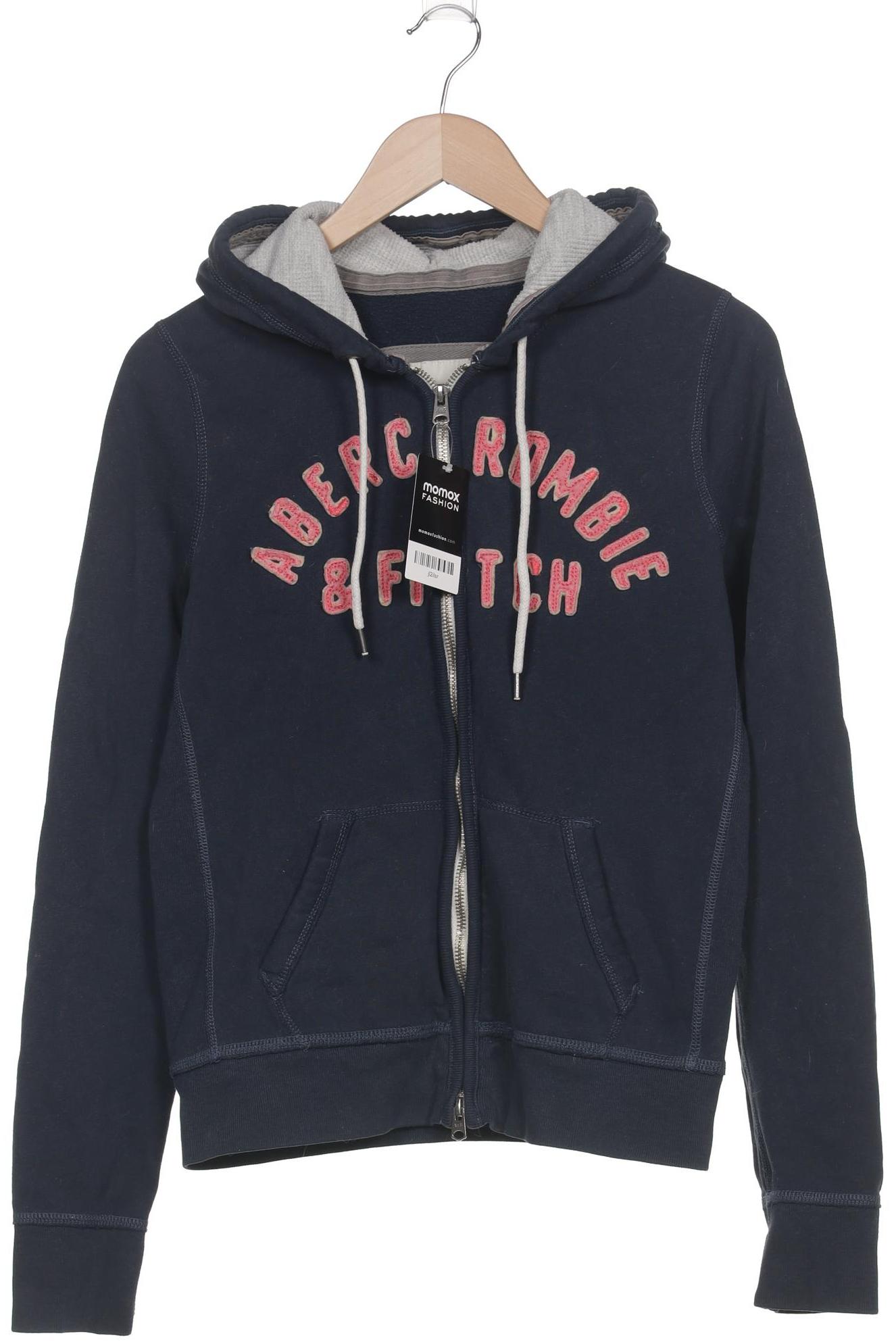 

Abercrombie & Fitch Damen Kapuzenpullover, marineblau, Gr. 42
