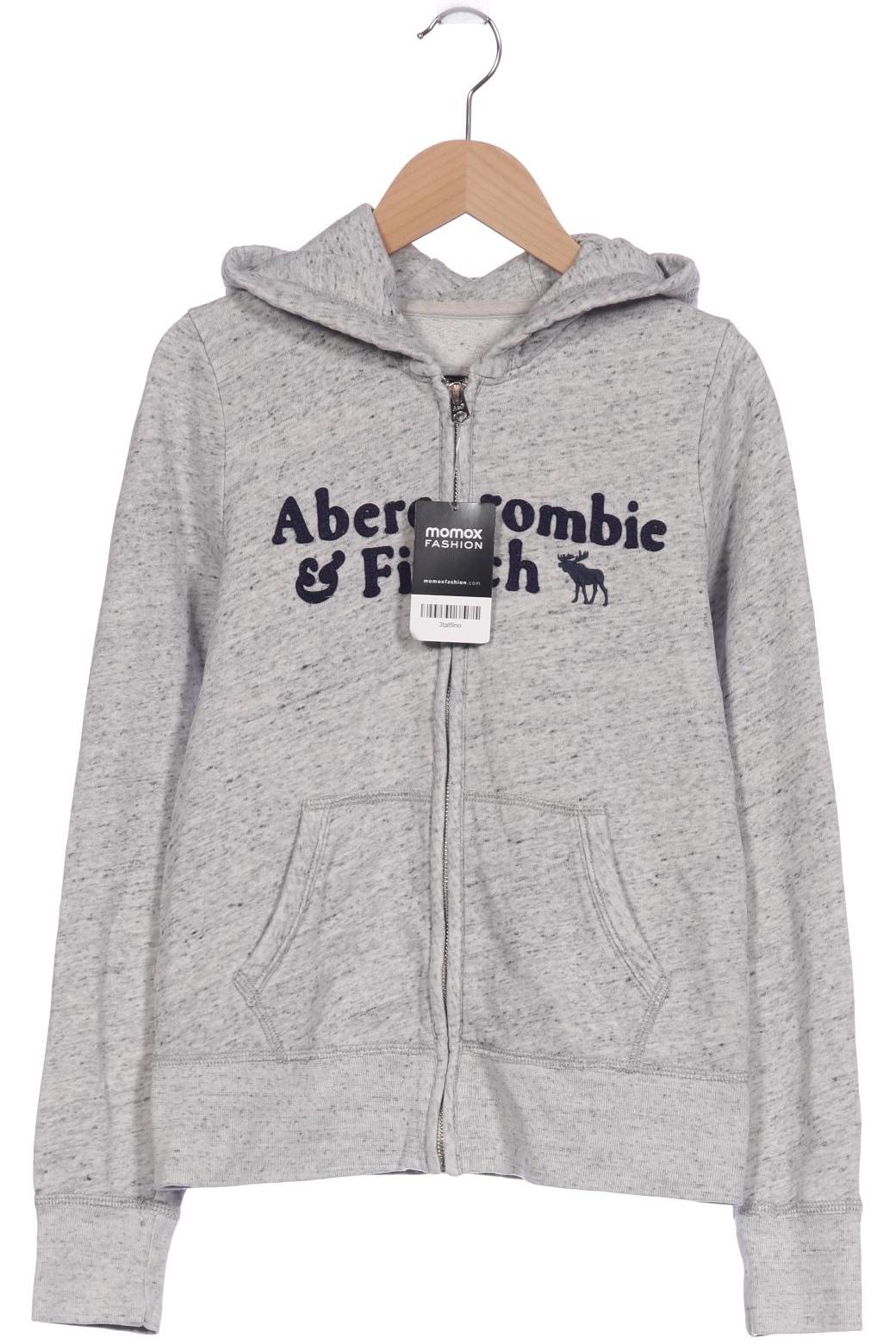 

Abercrombie & Fitch Damen Kapuzenpullover, grau, Gr. 36