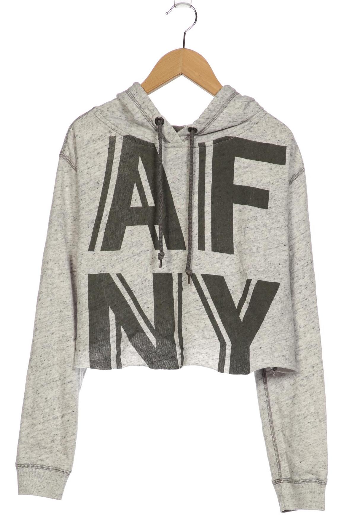 

Abercrombie & Fitch Damen Kapuzenpullover, grau, Gr. 34
