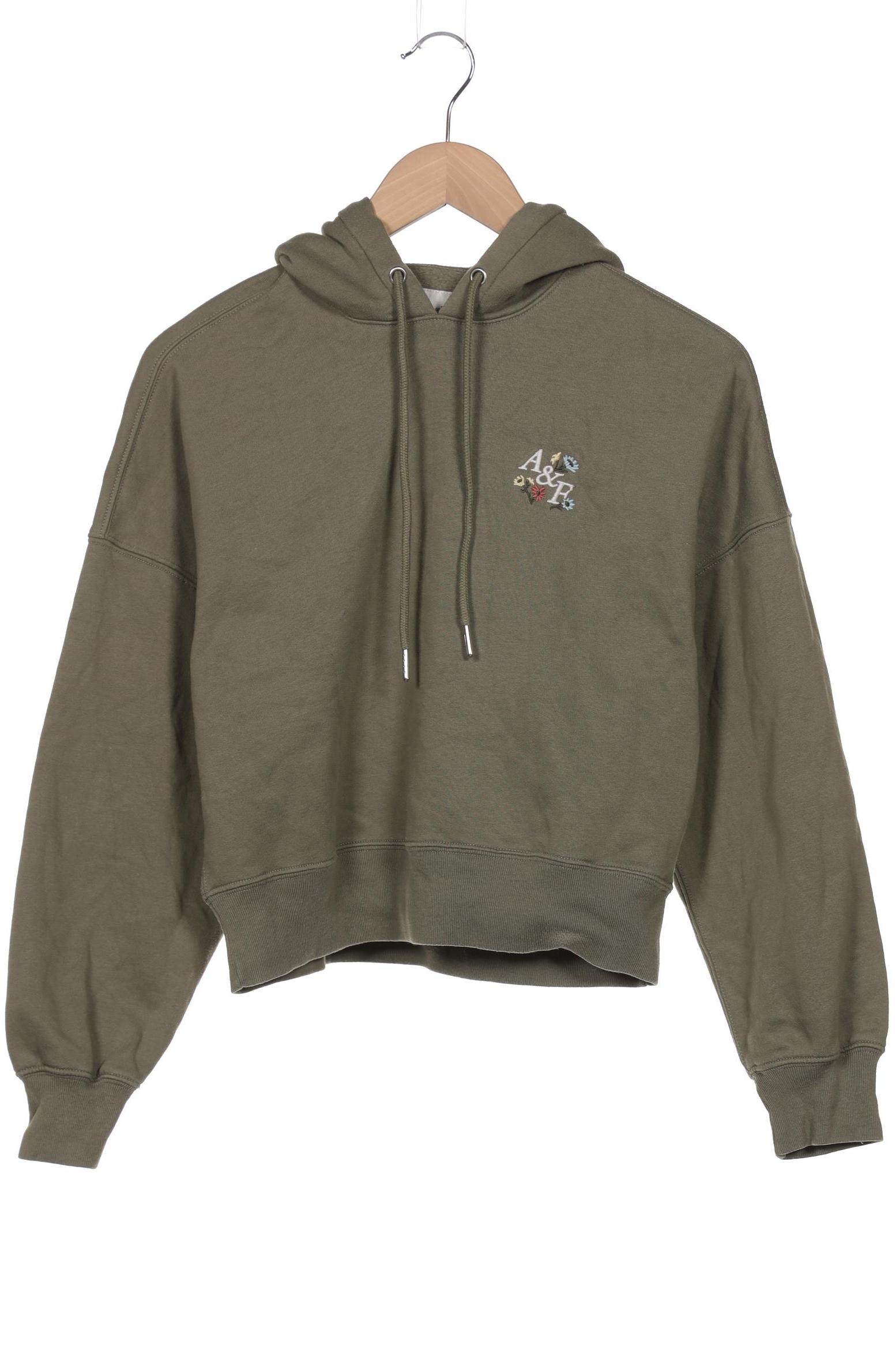 

Abercrombie & Fitch Damen Kapuzenpullover, grün, Gr. 34