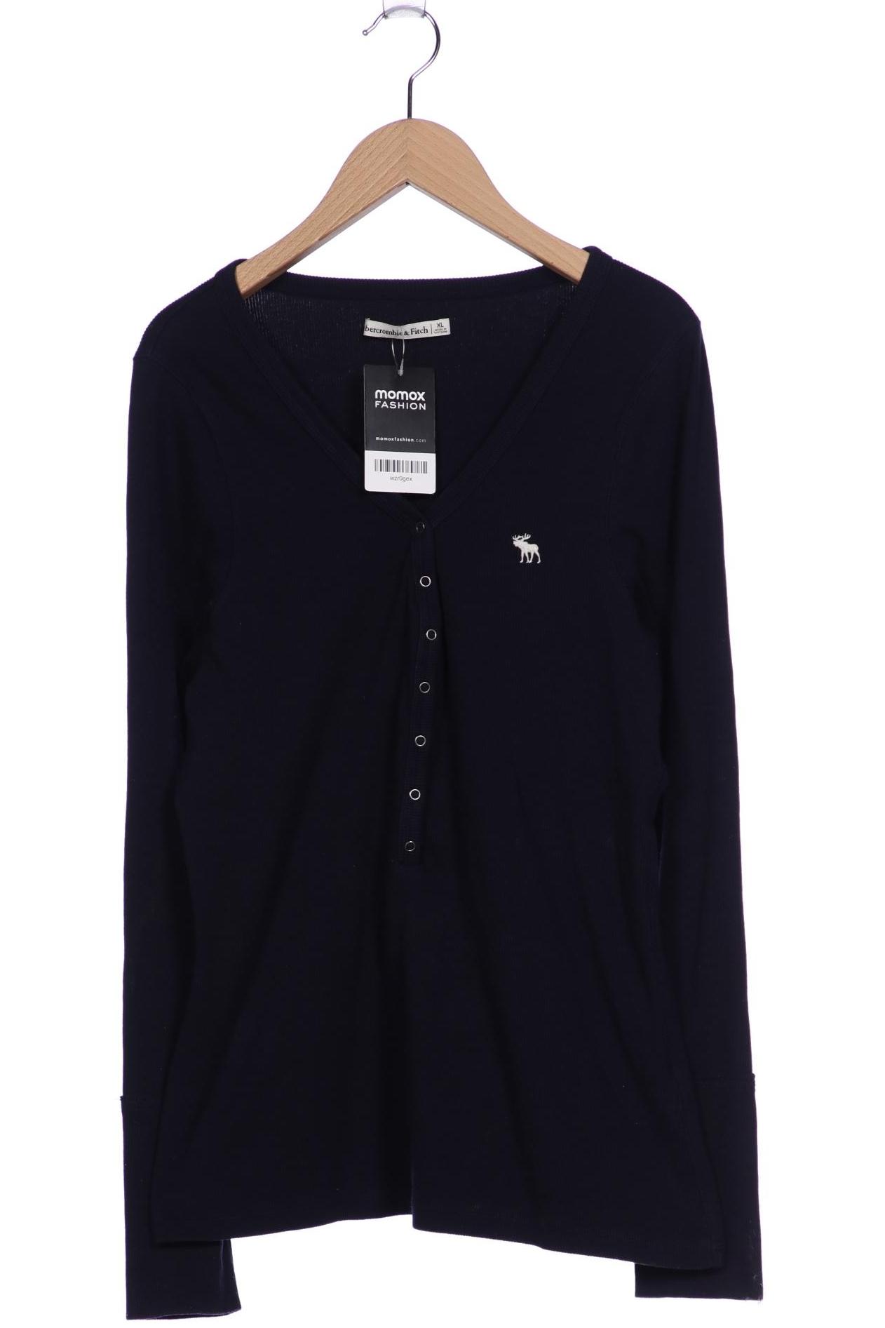 

Abercrombie & Fitch Damen Langarmshirt, marineblau, Gr. 44