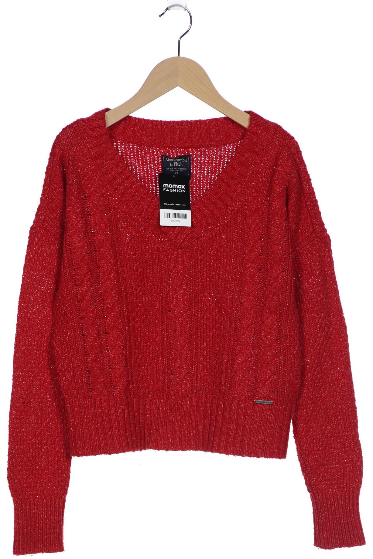 

Abercrombie & Fitch Damen Pullover, rot