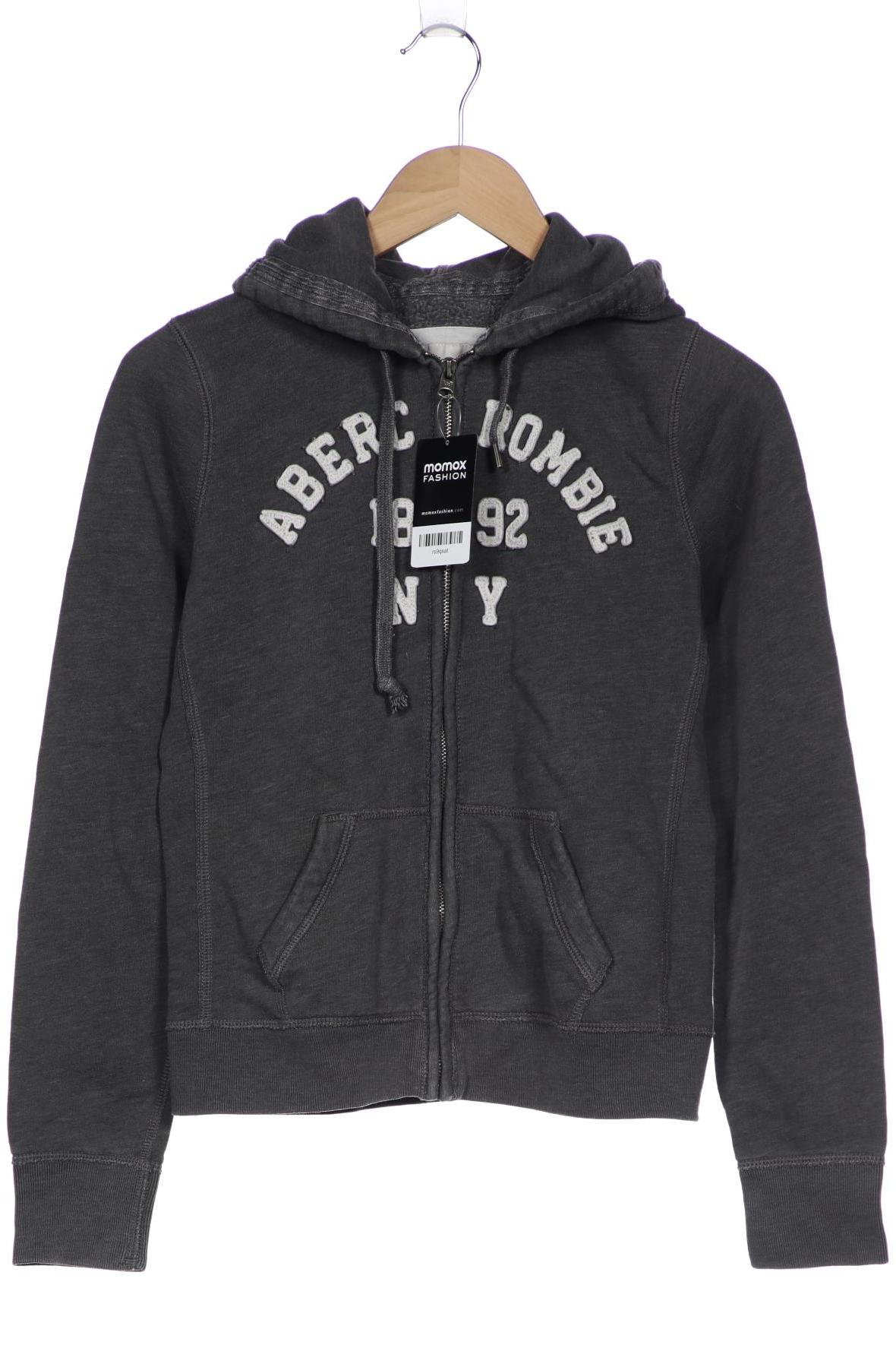 

Abercrombie & Fitch Damen Kapuzenpullover, grau