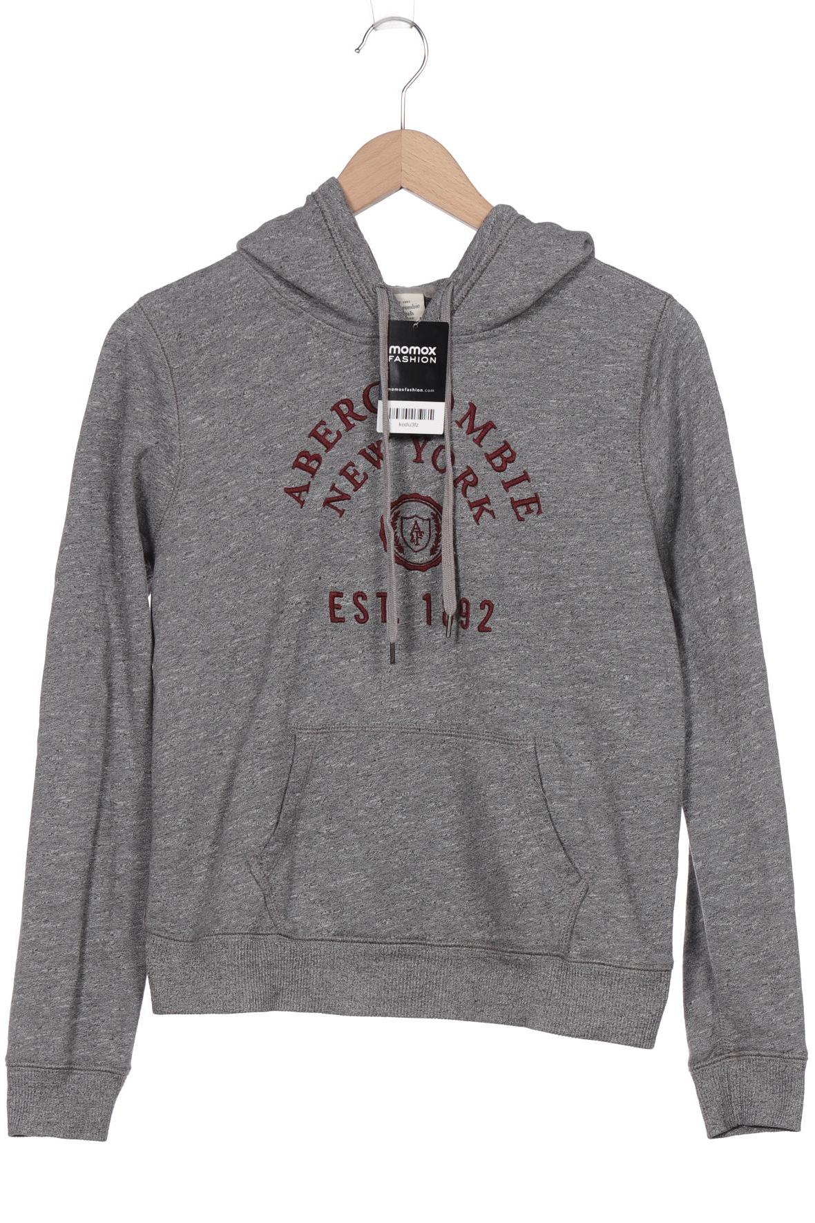 

Abercrombie & Fitch Damen Kapuzenpullover, grau
