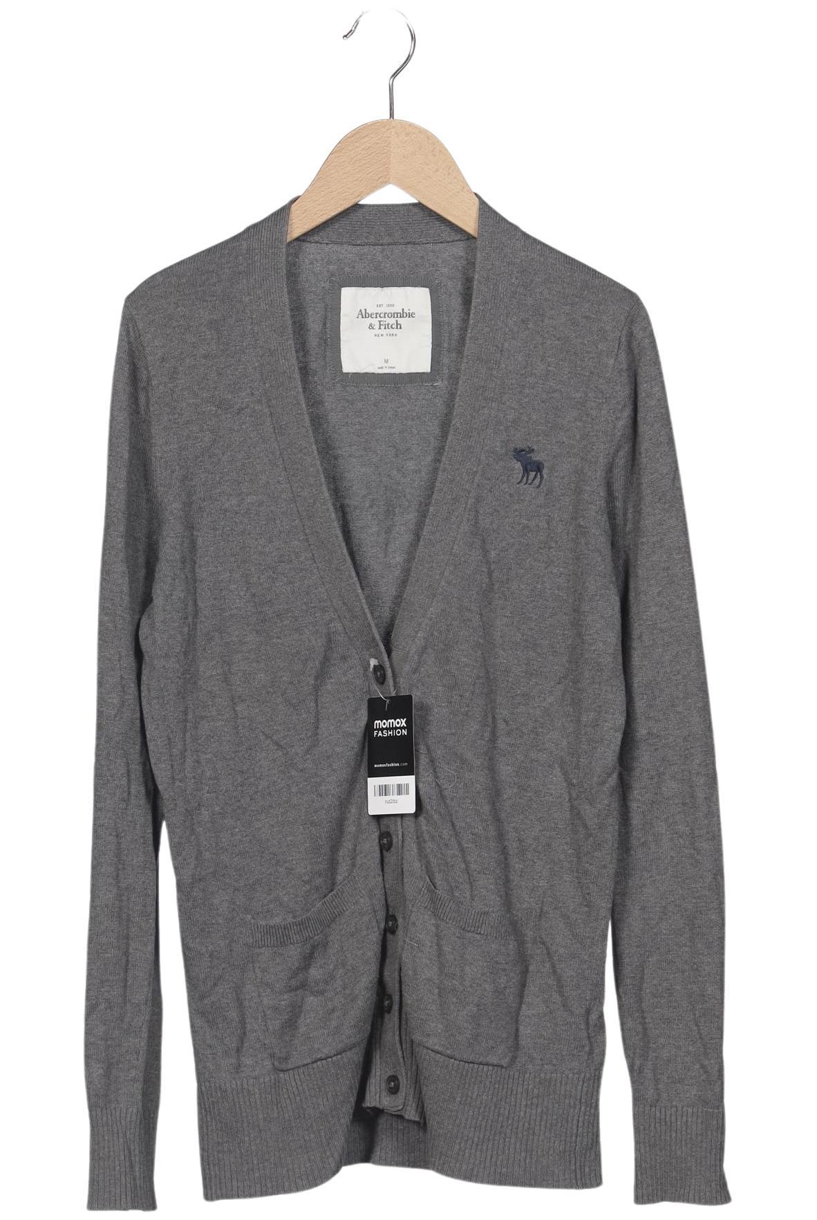 

Abercrombie & Fitch Damen Strickjacke, grau, Gr. 38