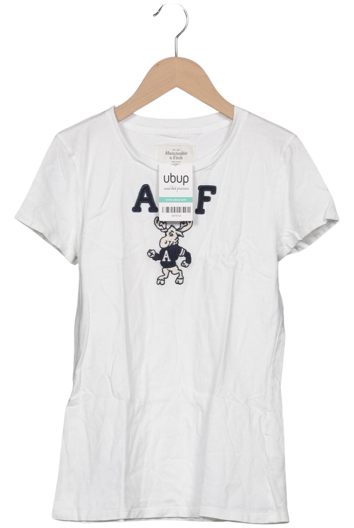 

Abercrombie & Fitch Damen T-Shirt, weiß, Gr. 42