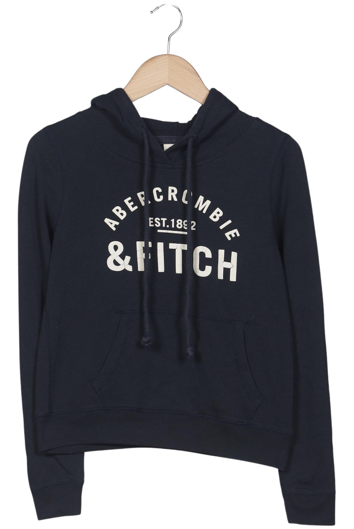 

Abercrombie & Fitch Damen Kapuzenpullover, marineblau, Gr. 36