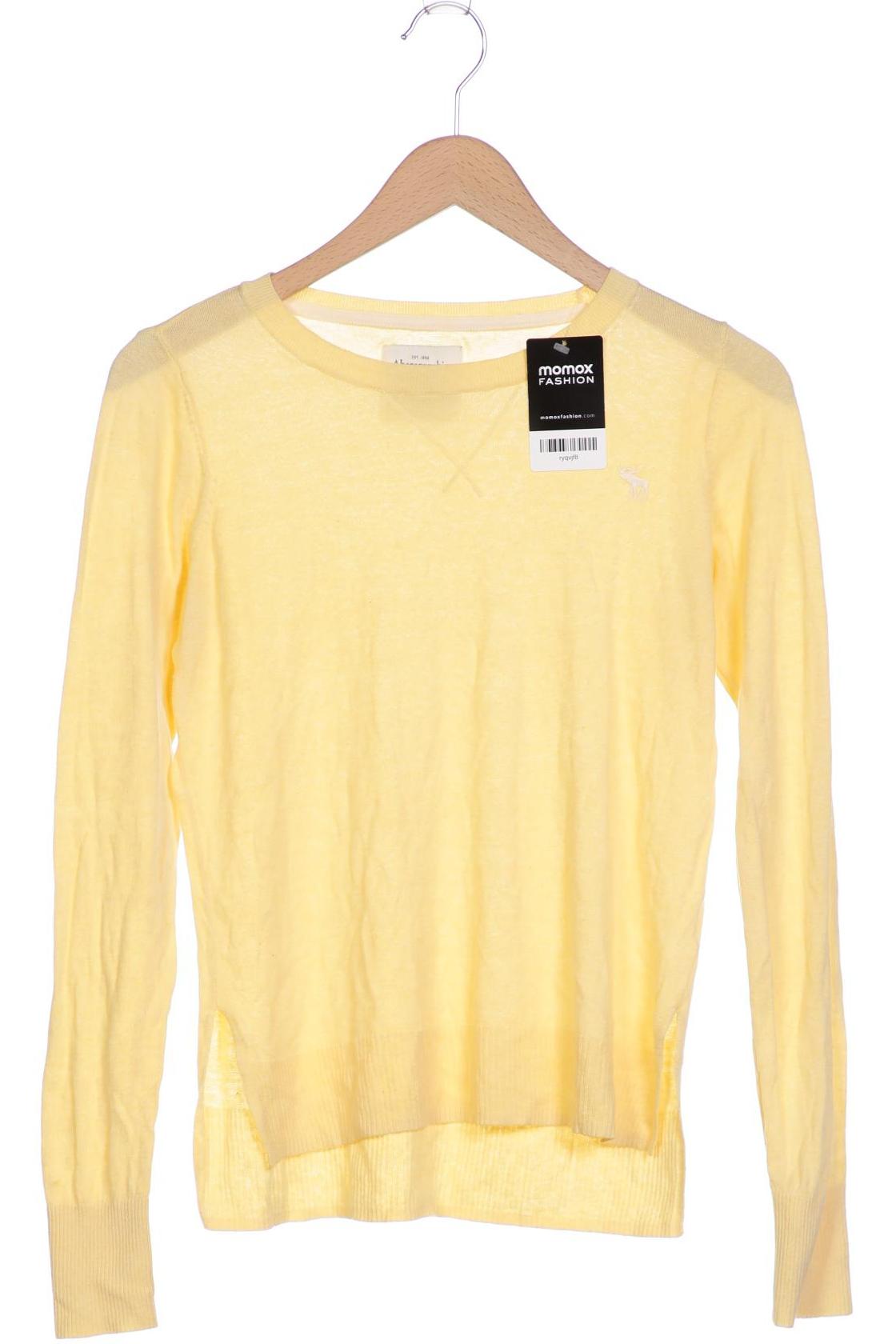 

Abercrombie & Fitch Damen Pullover, gelb