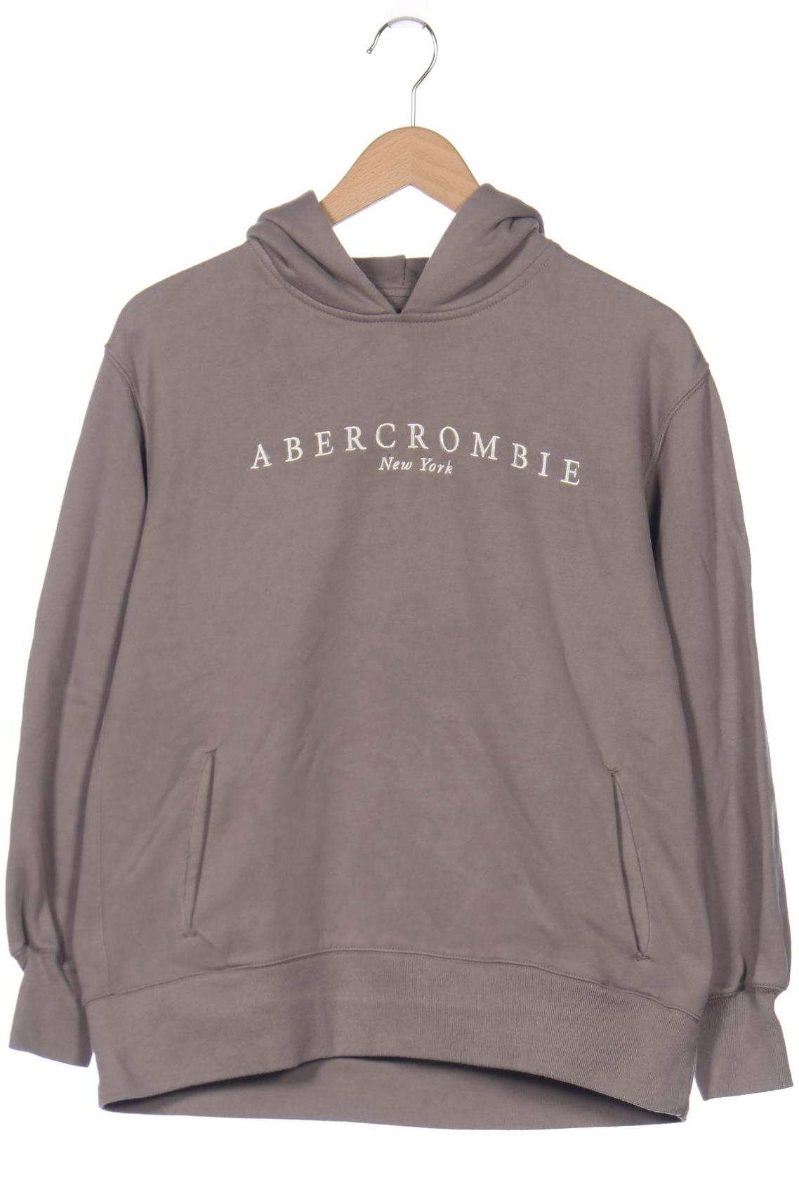 

Abercrombie & Fitch Damen Kapuzenpullover, grau