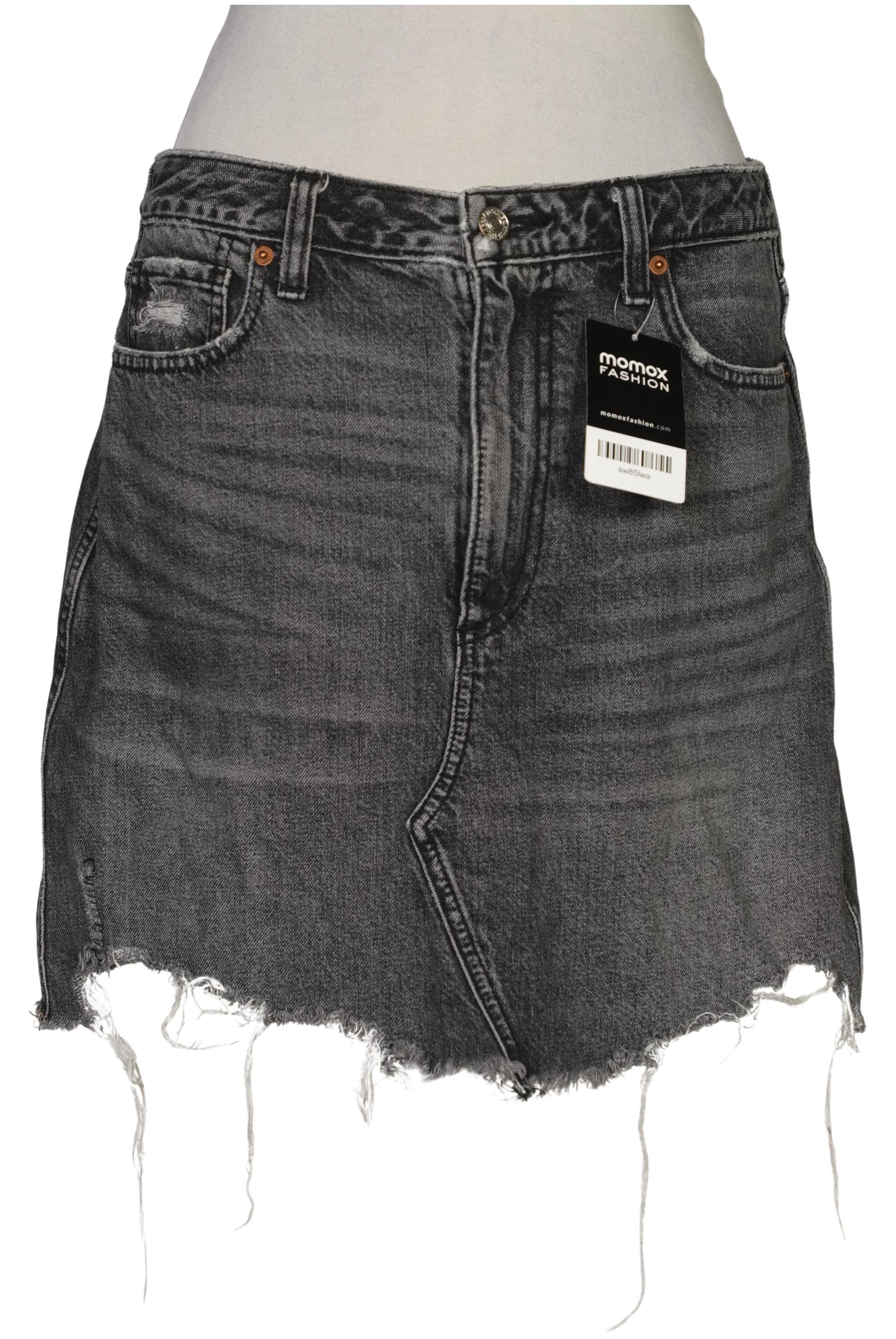 

Abercrombie & Fitch Damen Rock, grau, Gr. 28