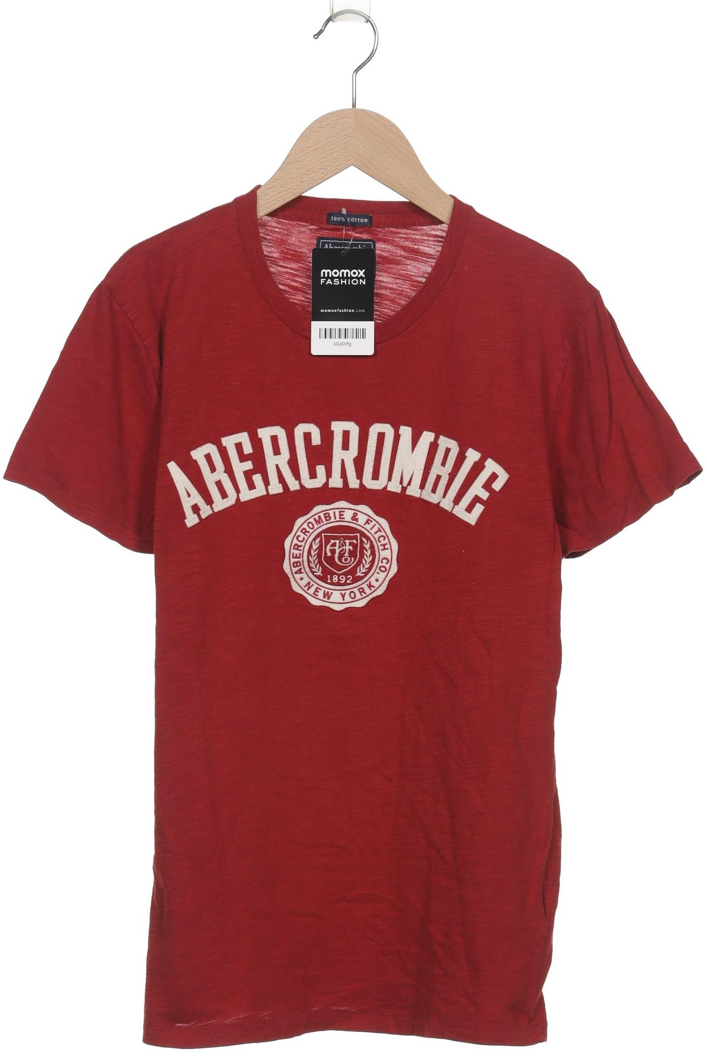 

Abercrombie & Fitch Damen T-Shirt, bordeaux, Gr. 36