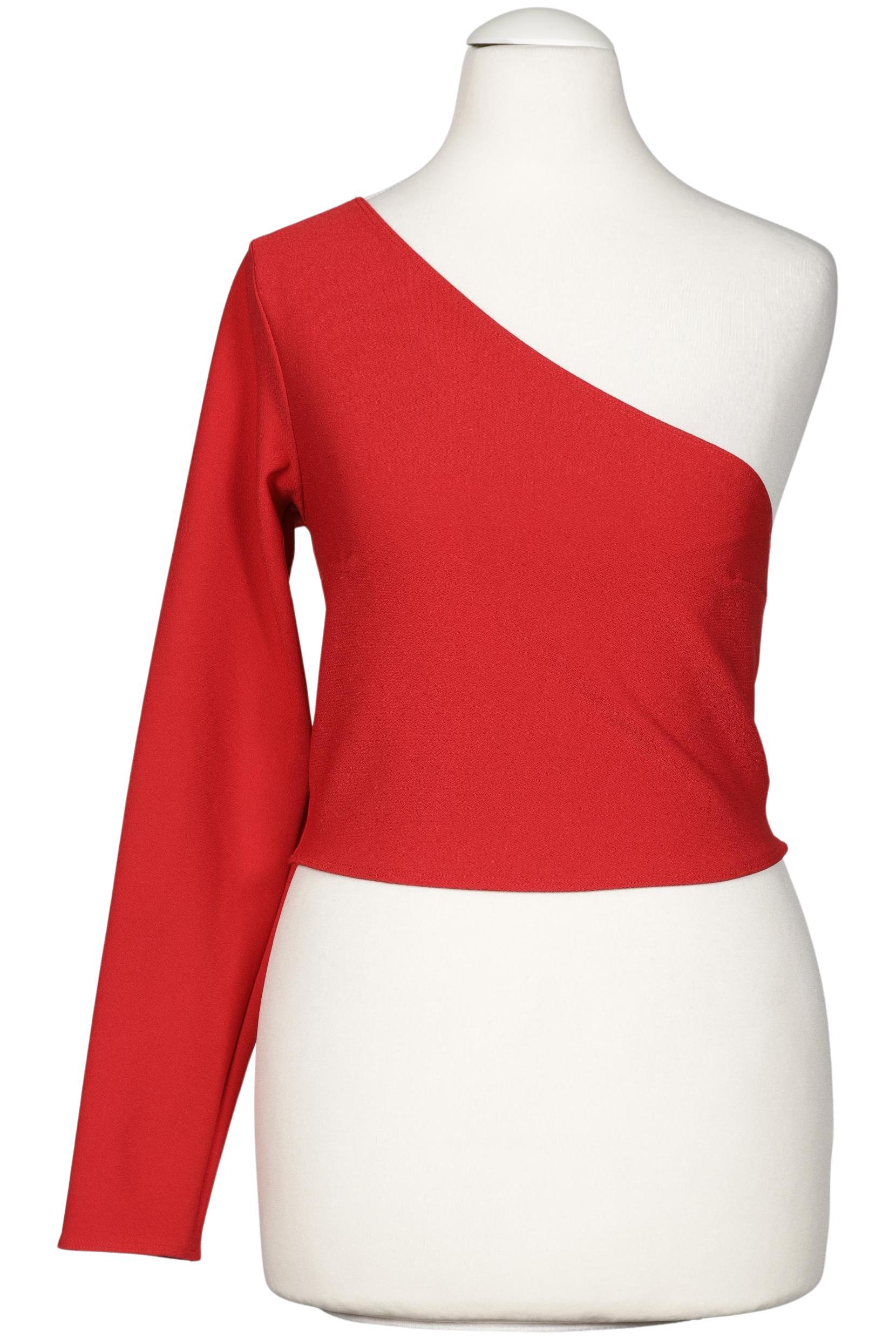 

Abercrombie & Fitch Damen Langarmshirt, rot, Gr. 36