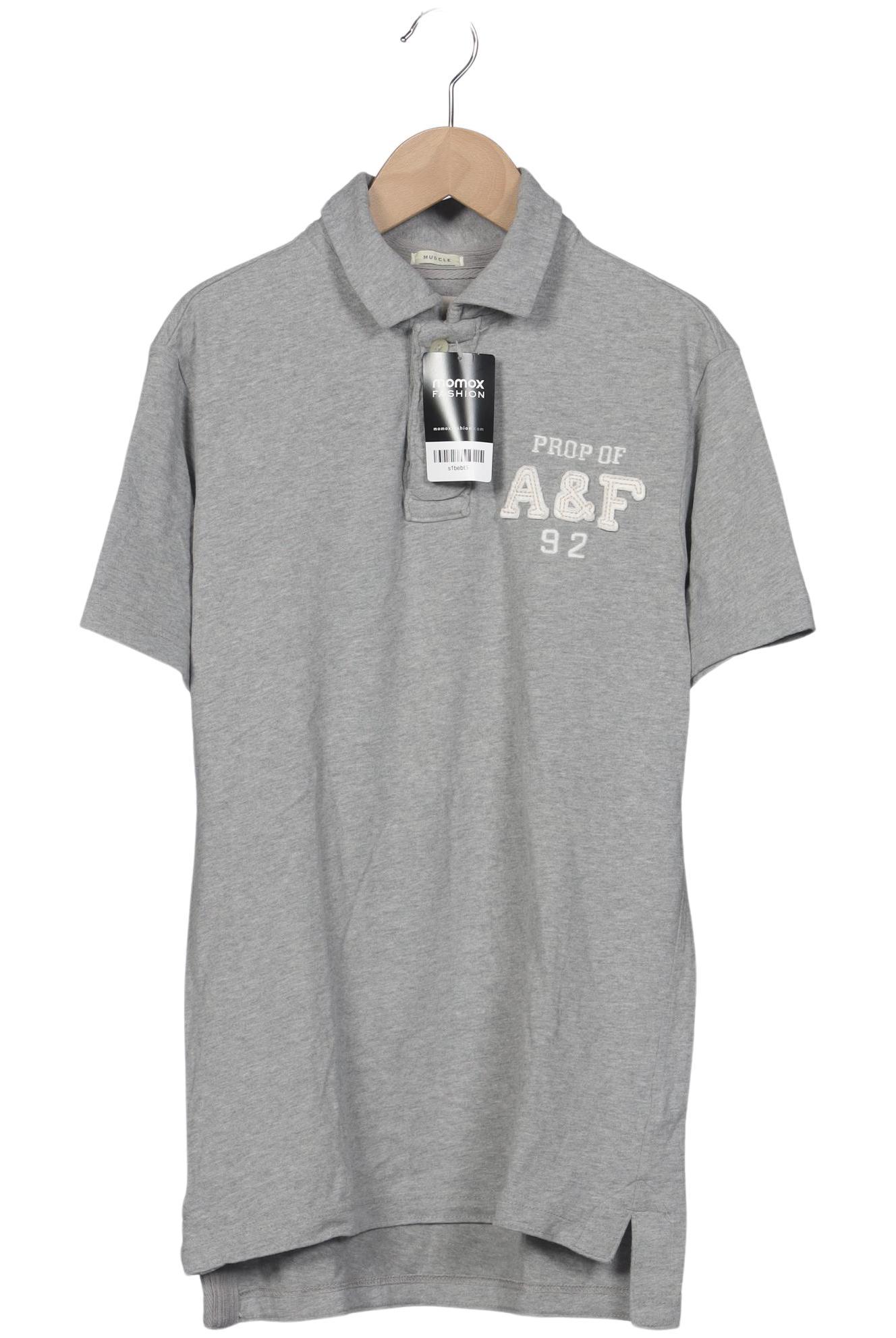 

Abercrombie & Fitch Damen Poloshirt, grau, Gr. 36