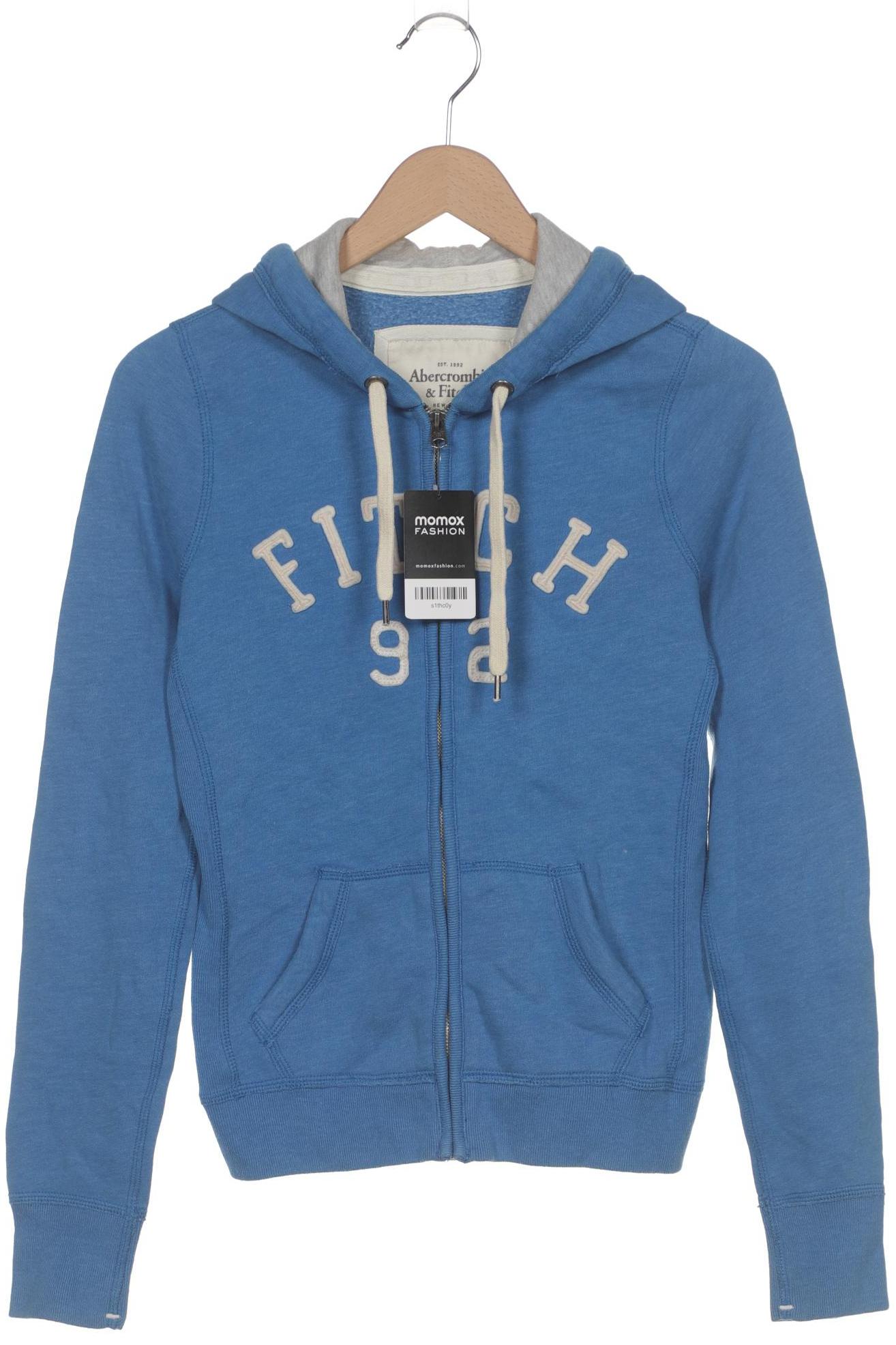 

Abercrombie & Fitch Damen Kapuzenpullover, blau, Gr. 36