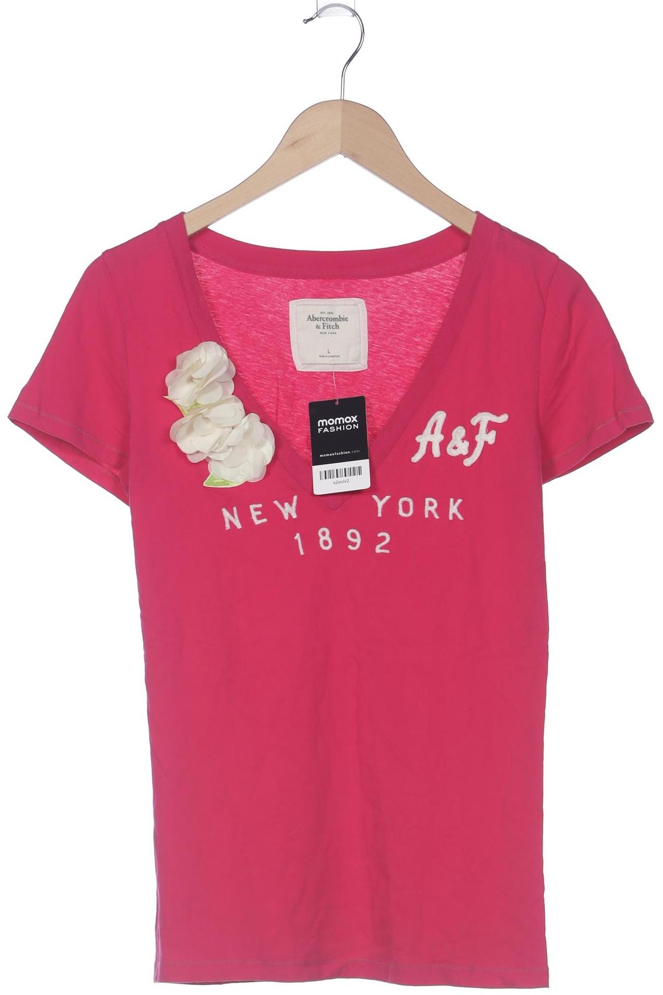 

Abercrombie & Fitch Damen T-Shirt, pink, Gr. 42