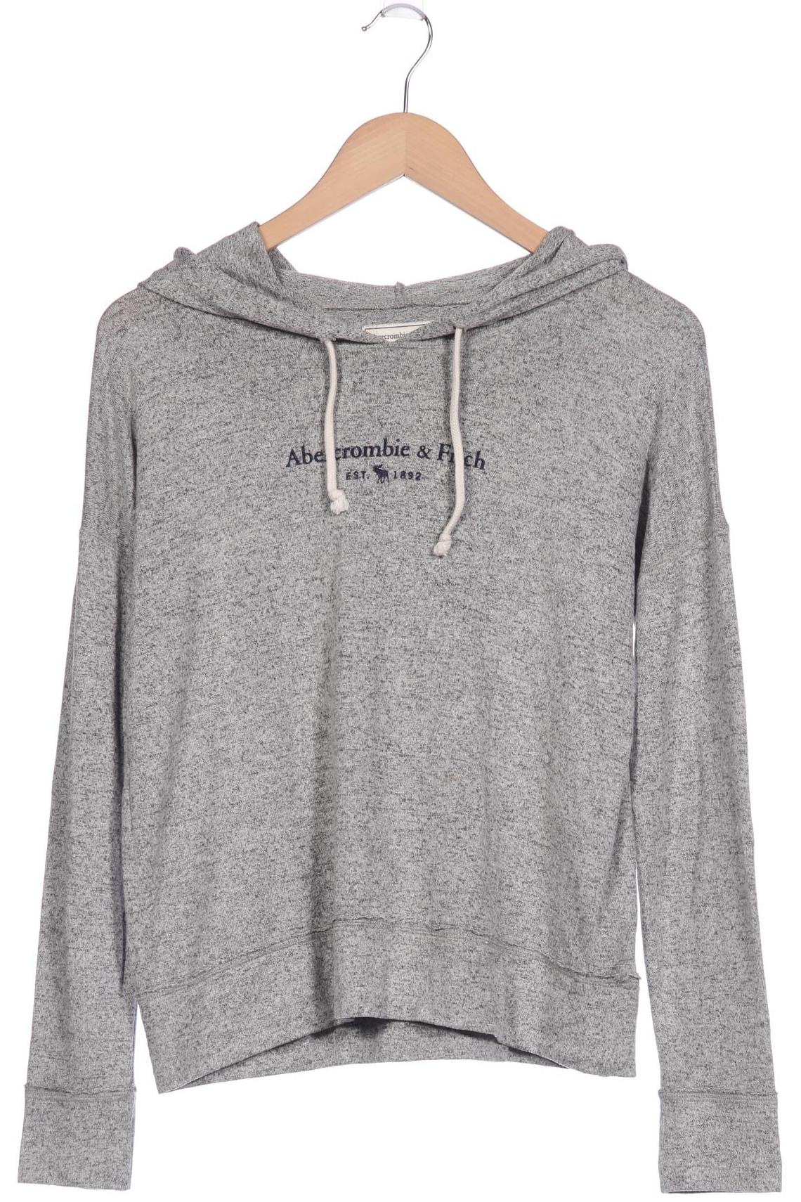 

Abercrombie & Fitch Damen Kapuzenpullover, grau, Gr. 36
