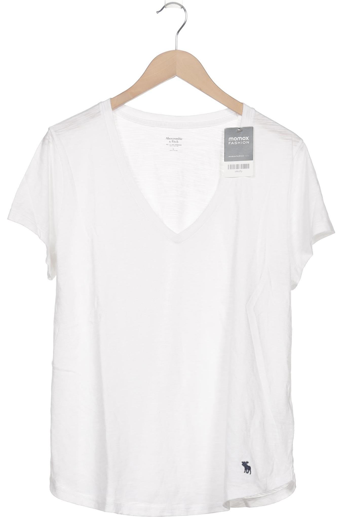 

Abercrombie & Fitch Damen T-Shirt, weiß, Gr. 42