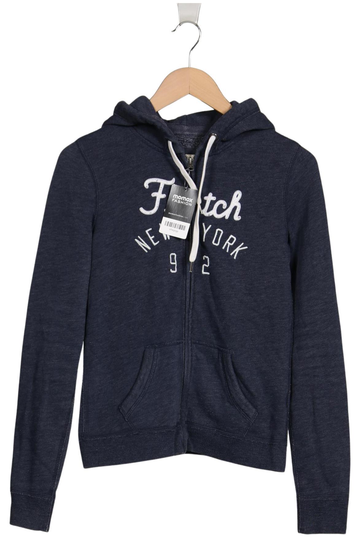 

Abercrombie & Fitch Damen Kapuzenpullover, marineblau, Gr. 36